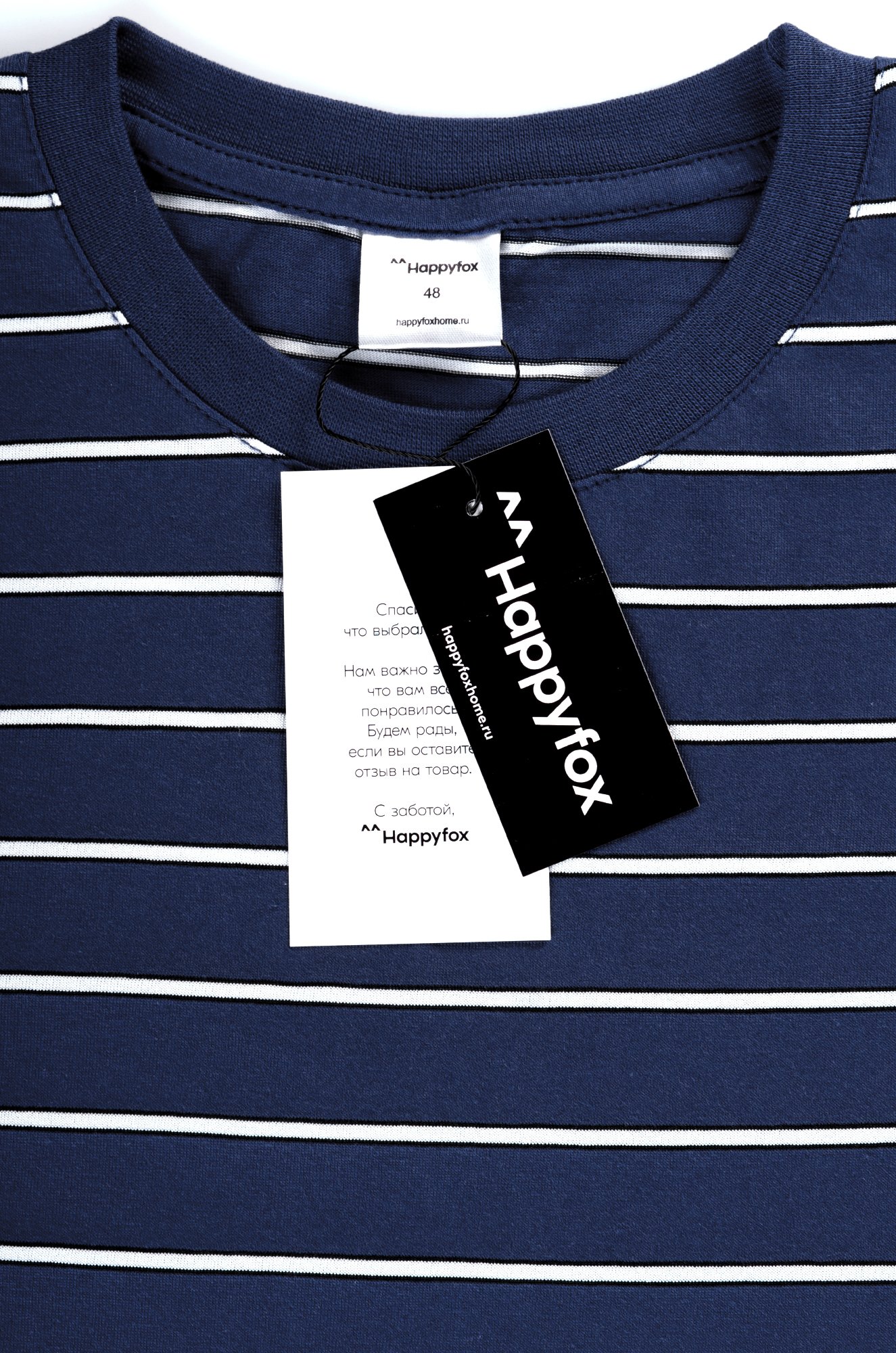 Мужская хлопковая футболка Happyfox