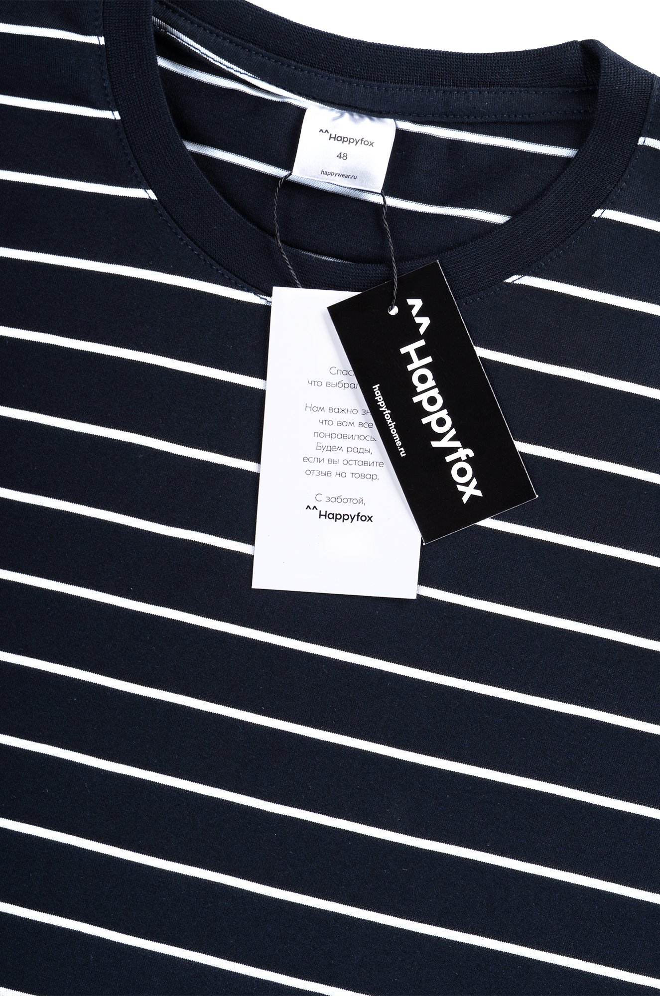 Мужская хлопковая футболка Happyfox