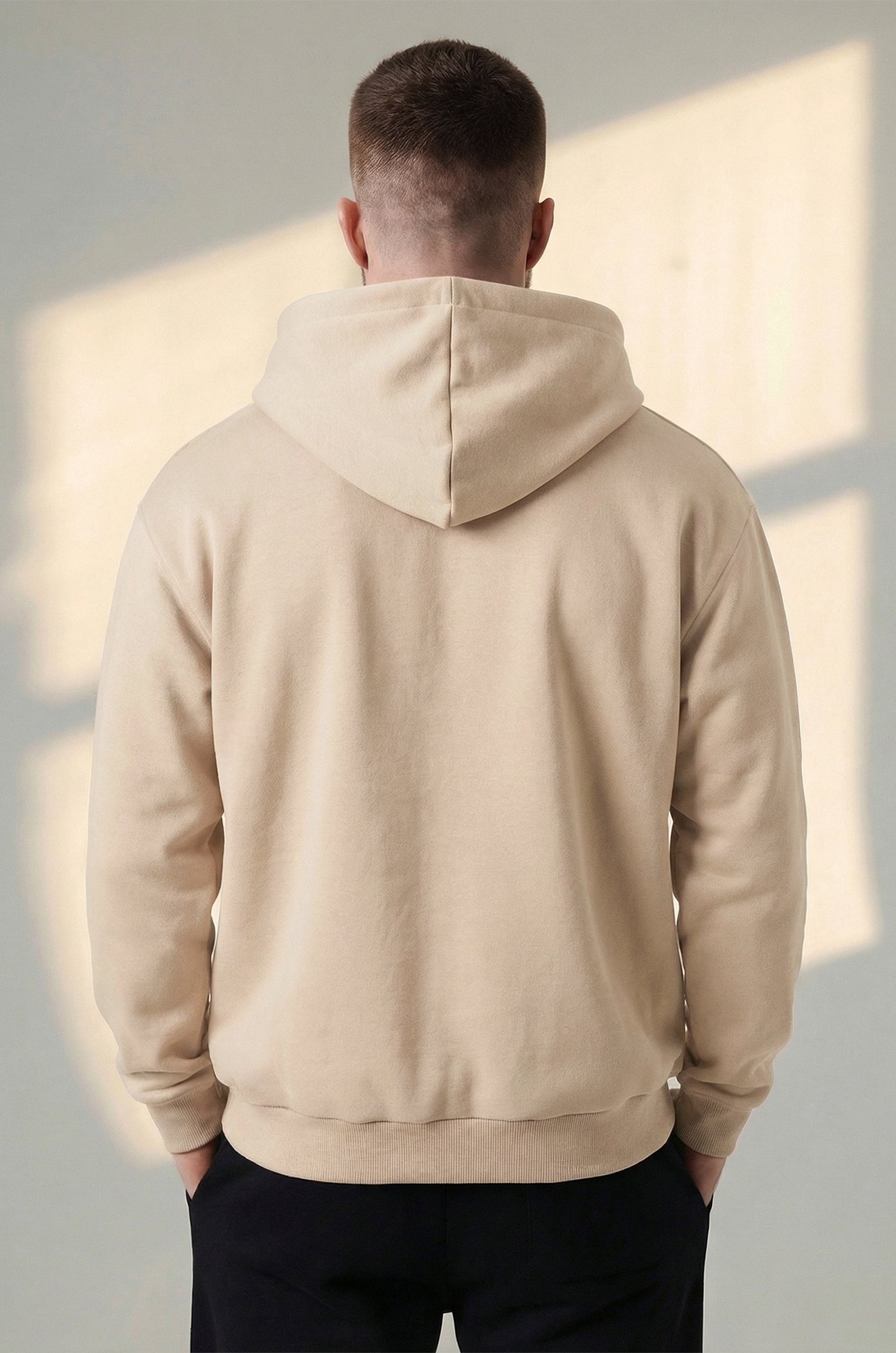 Мужская толстовка на молнии из футера трехнитки Happyfox