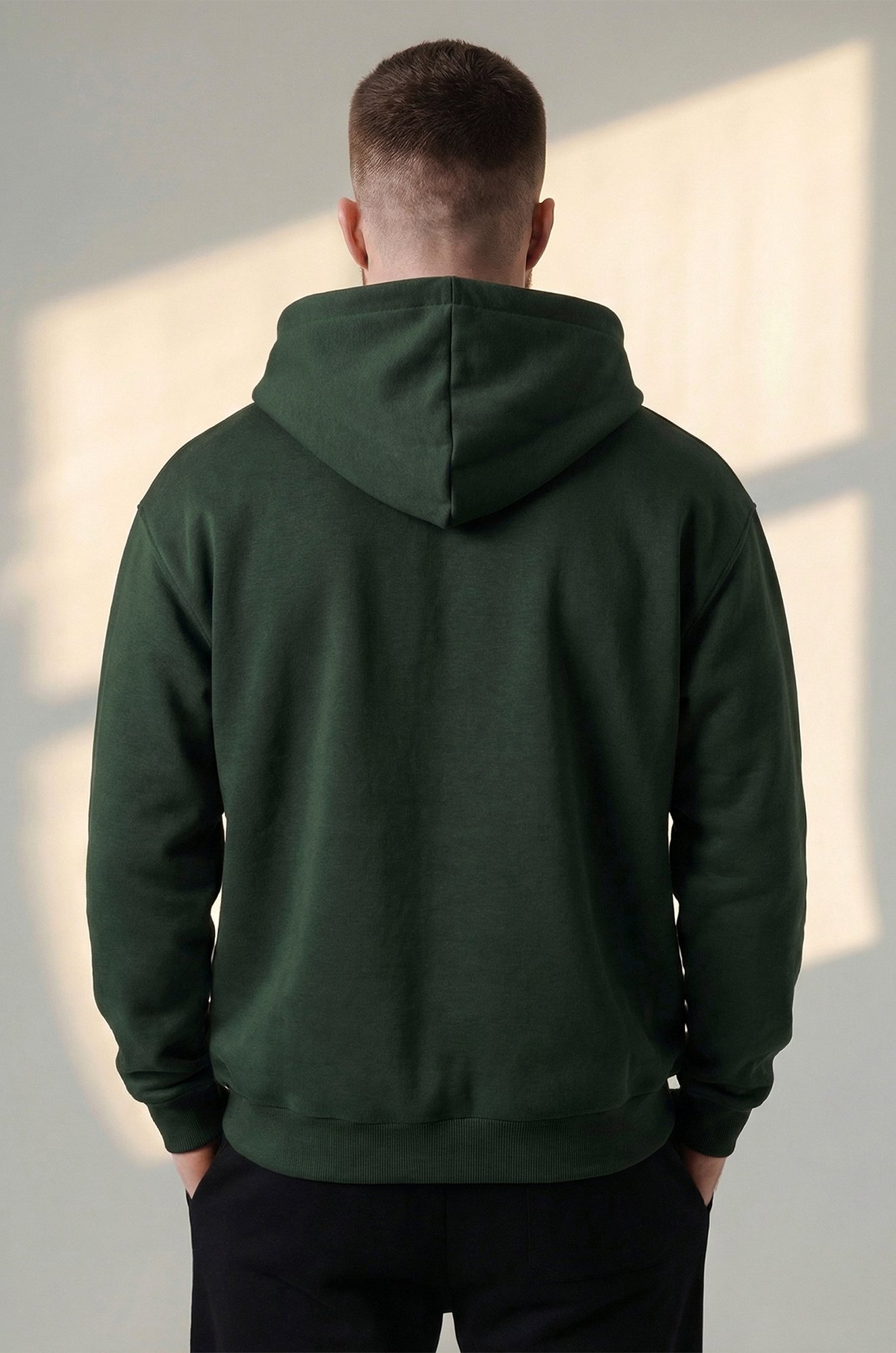 Мужская толстовка на молнии из футера трехнитки Happyfox