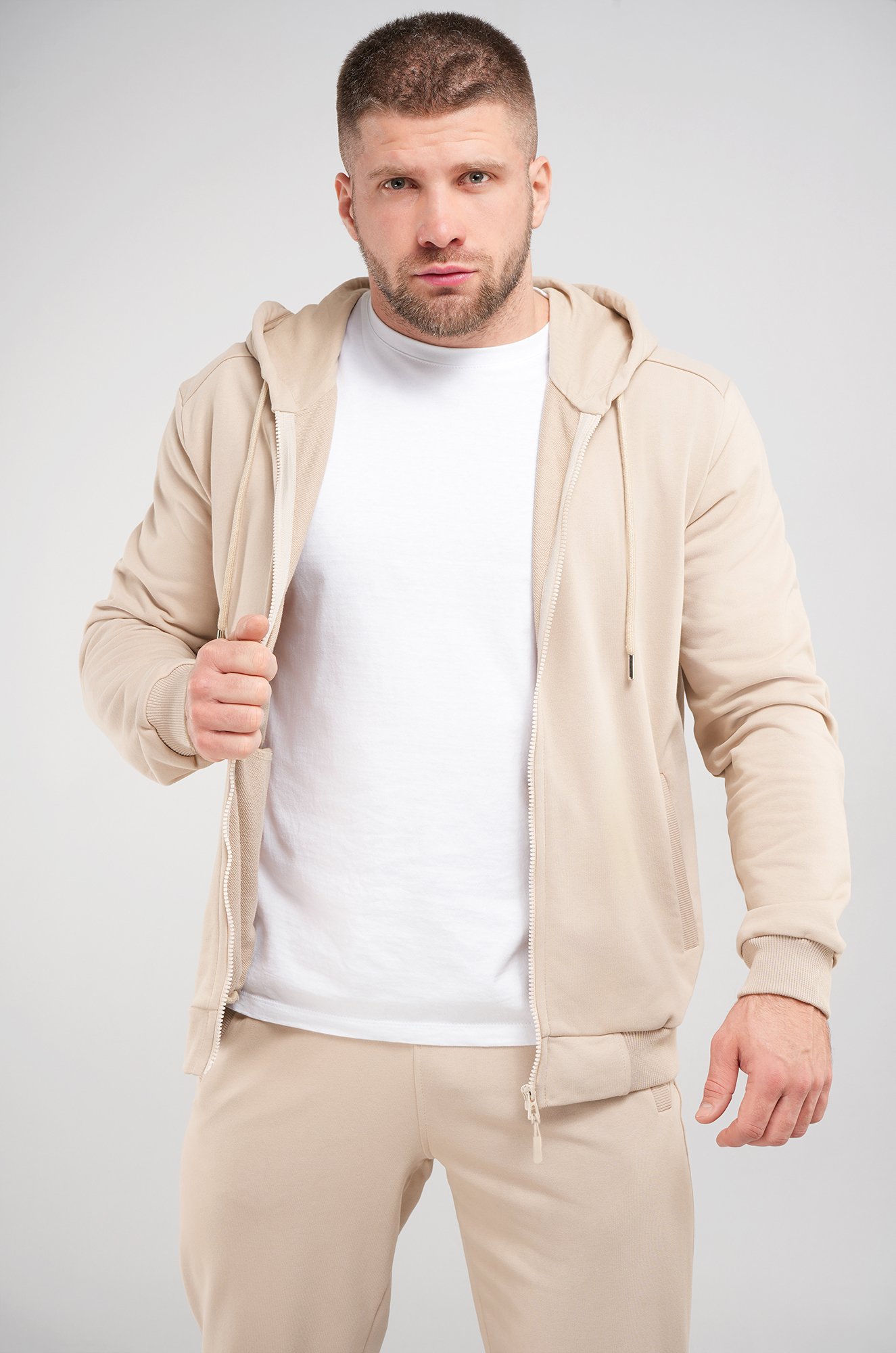 Мужской костюм из футера трехнитки Happyfox