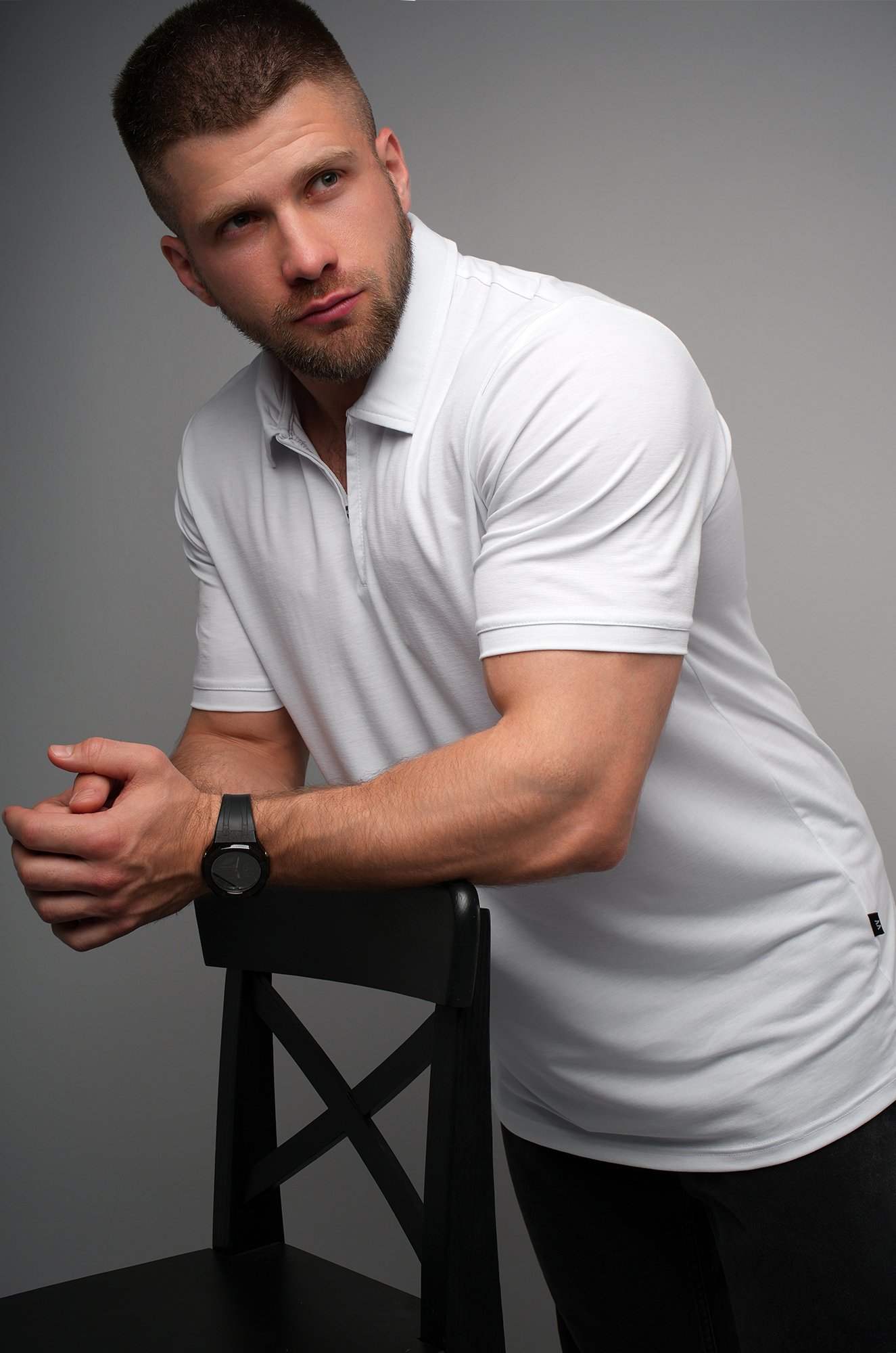 Мужская футболка-поло Happyfox