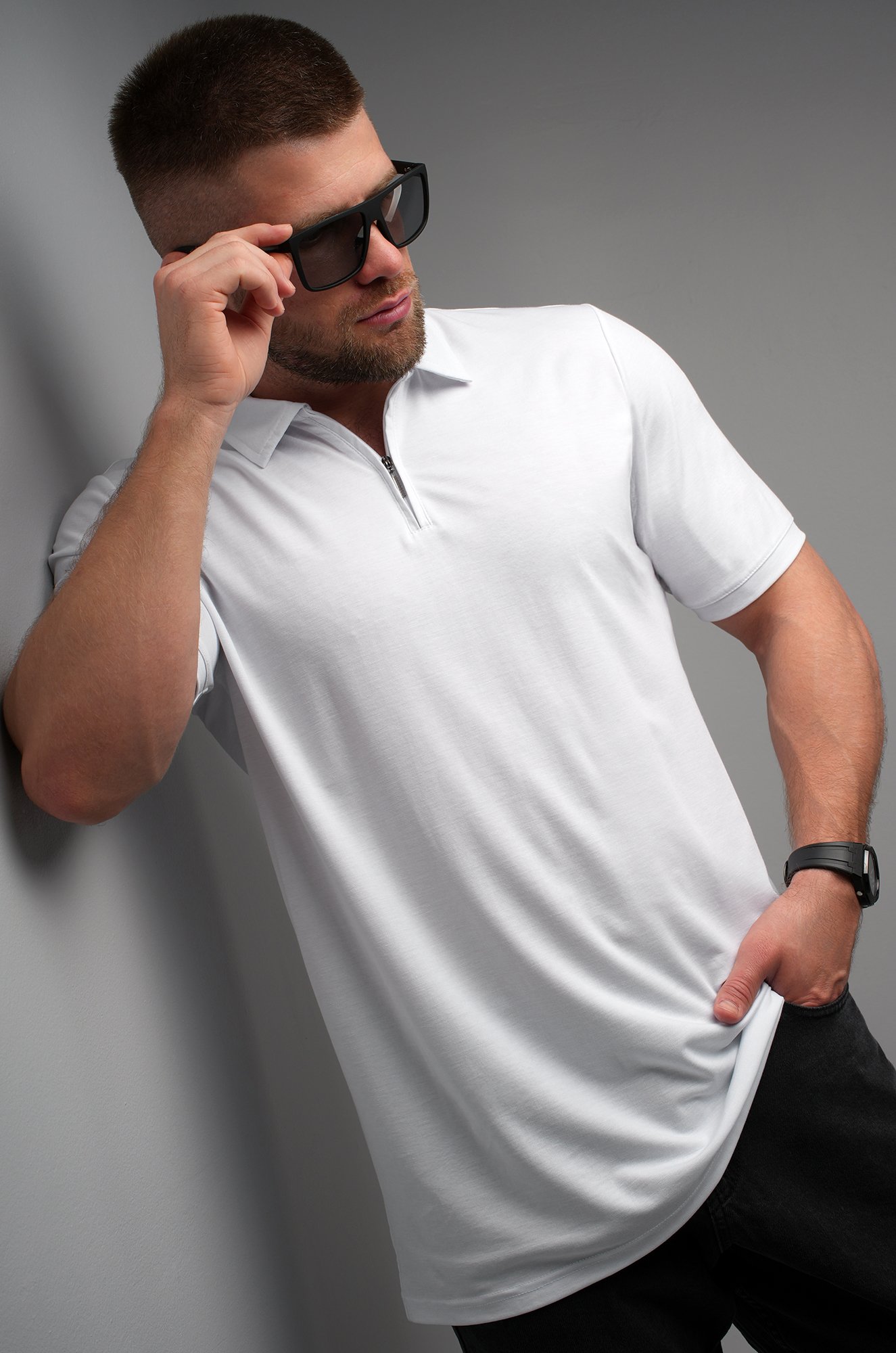 Мужская футболка-поло Happyfox