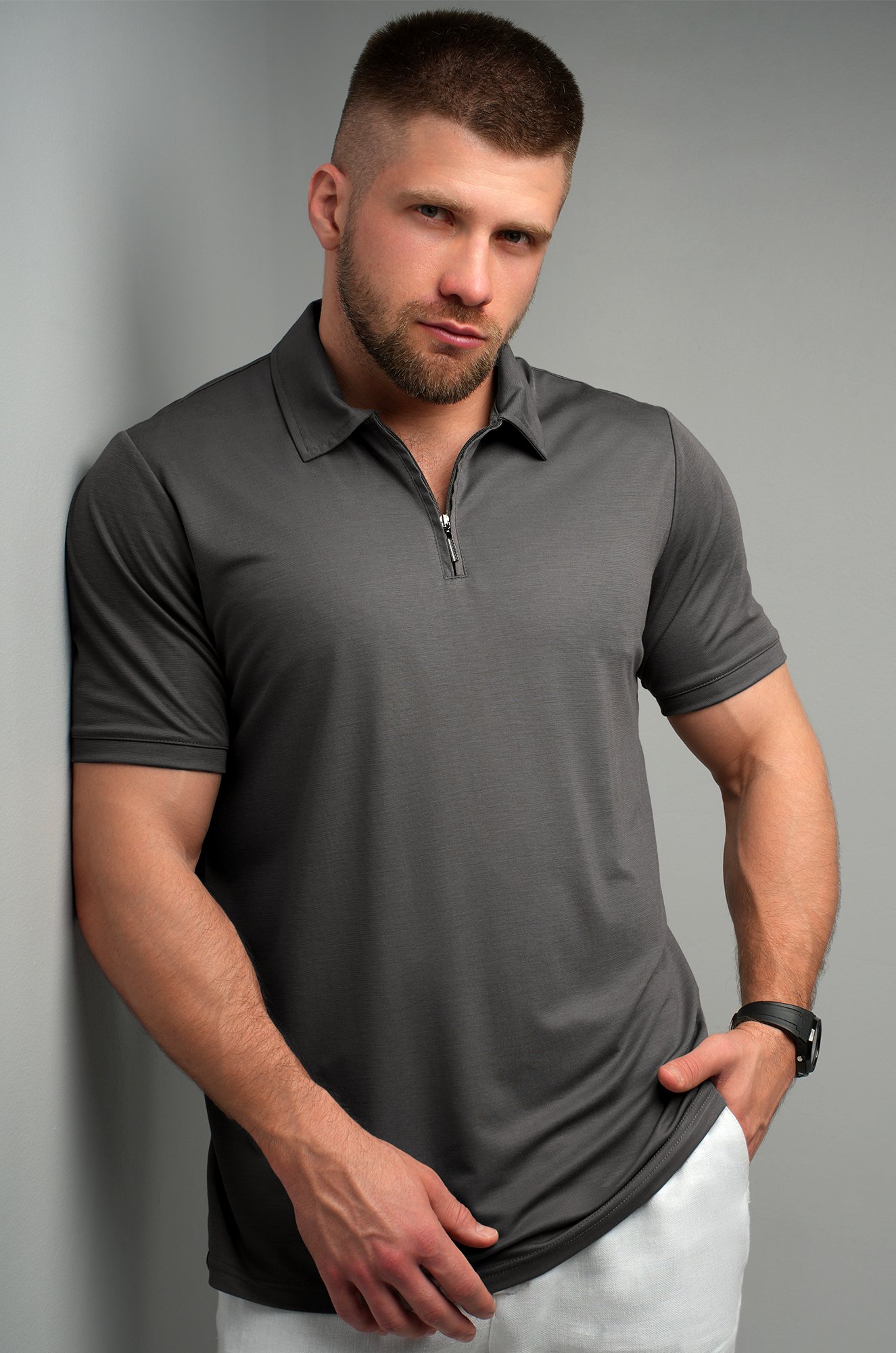 Мужская футболка-поло Happyfox