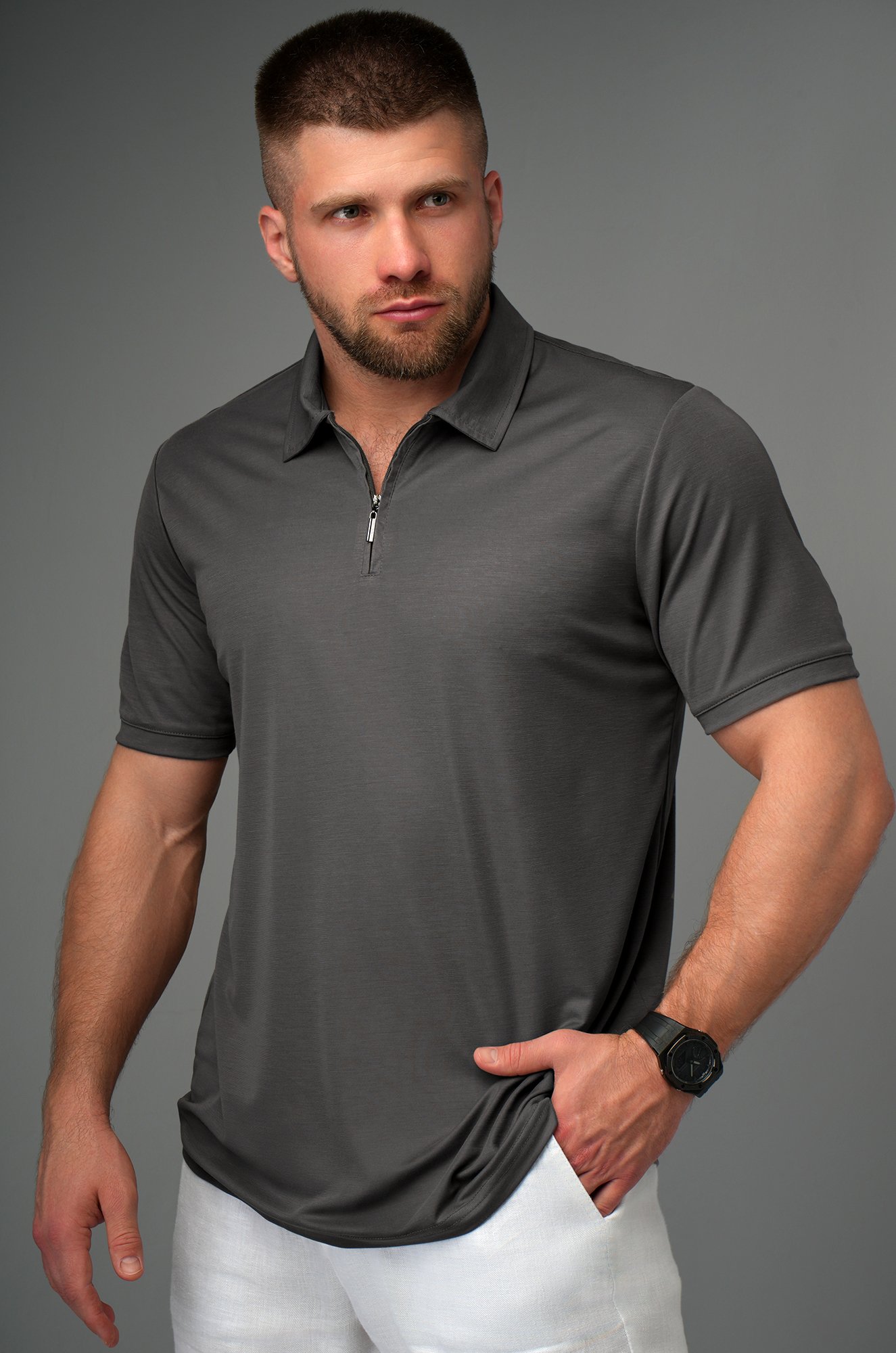 Мужская футболка-поло Happyfox