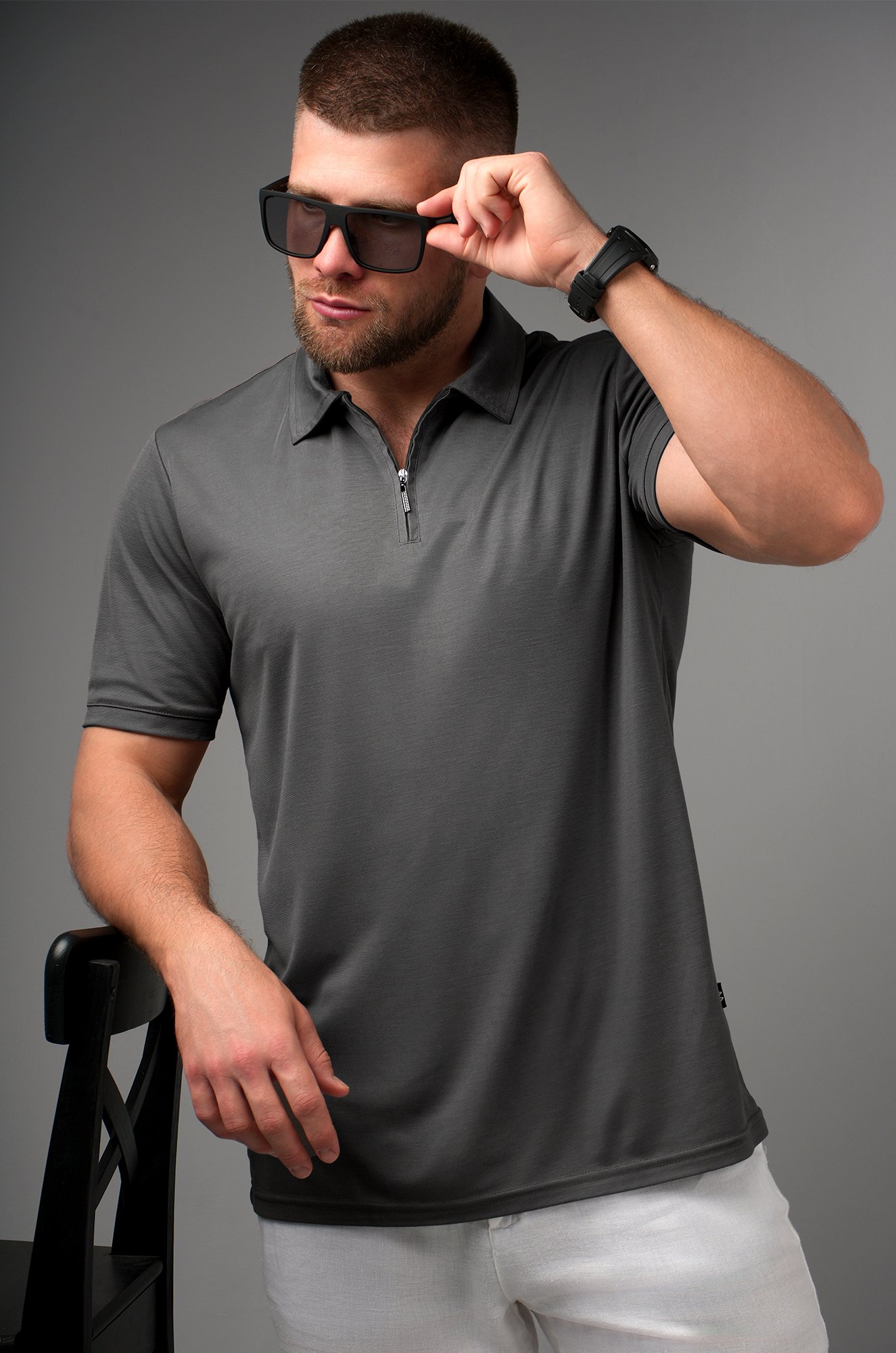 Мужская футболка-поло Happyfox