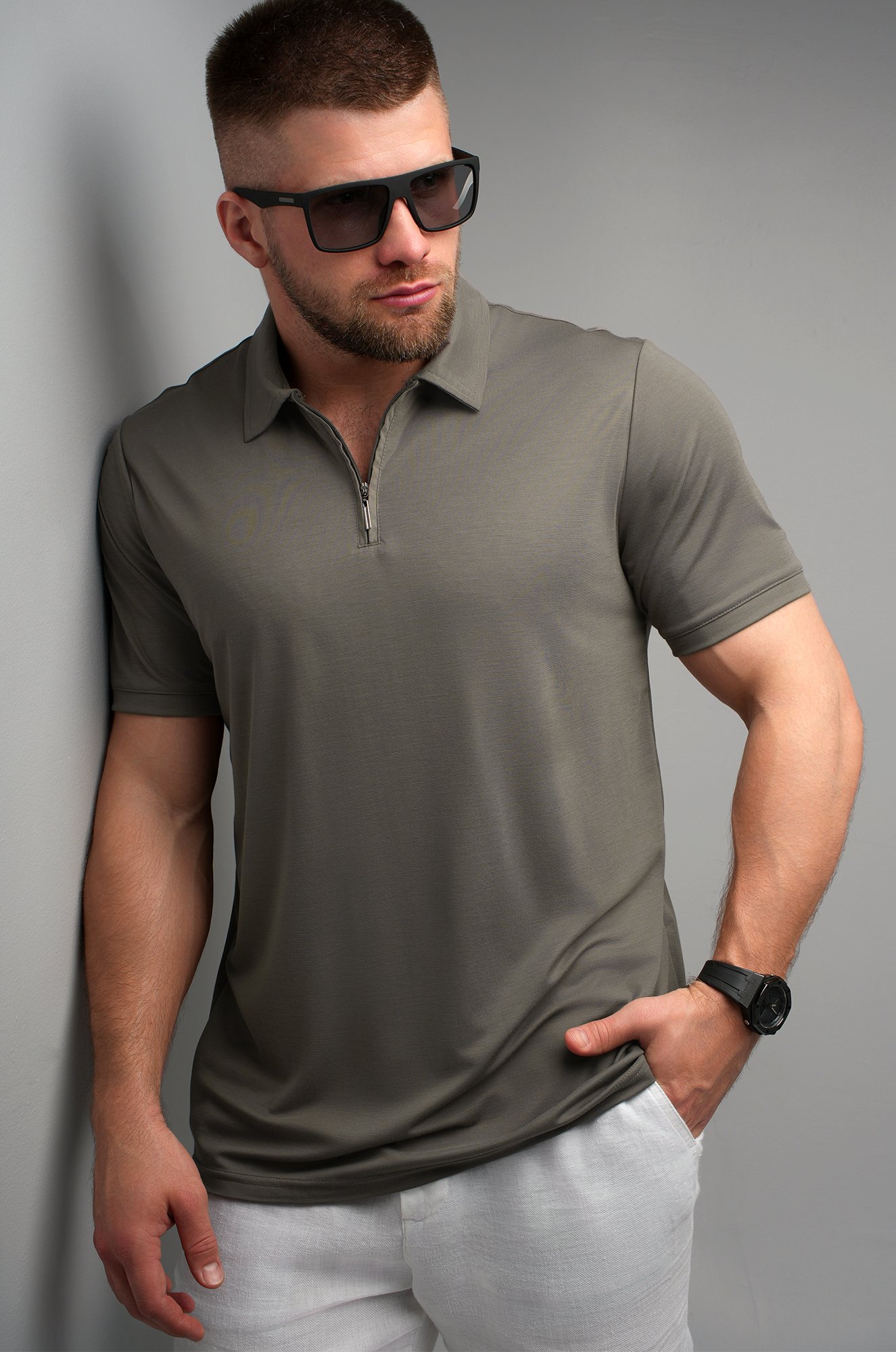 Мужская футболка-поло Happyfox