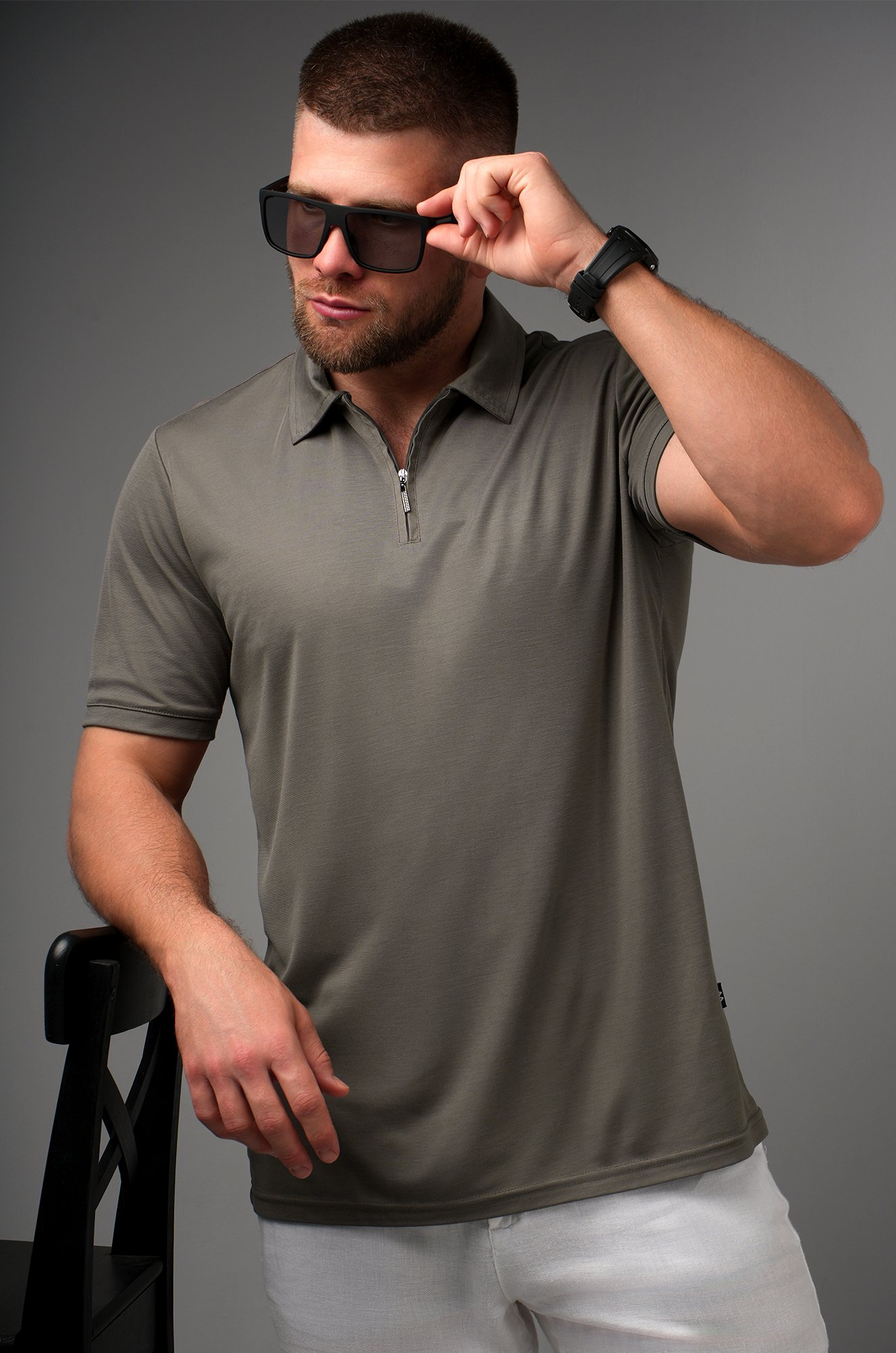 Мужская футболка-поло Happyfox