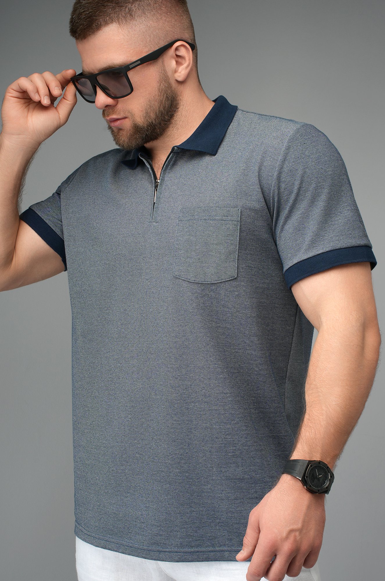 Мужская футболка-поло Happyfox