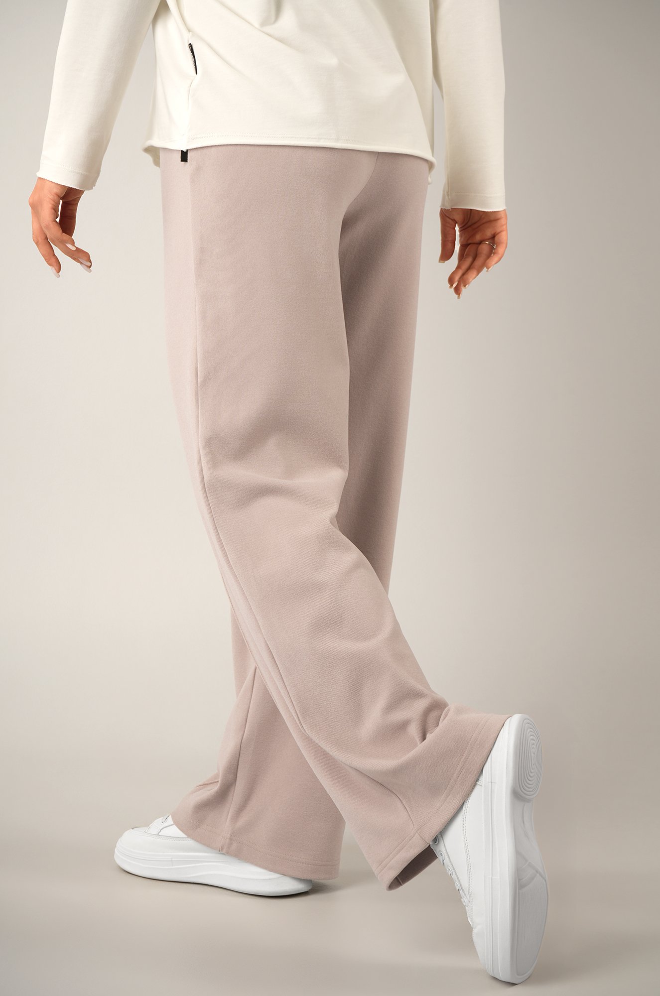 Женские брюки палаццо из кашемира Happyfox