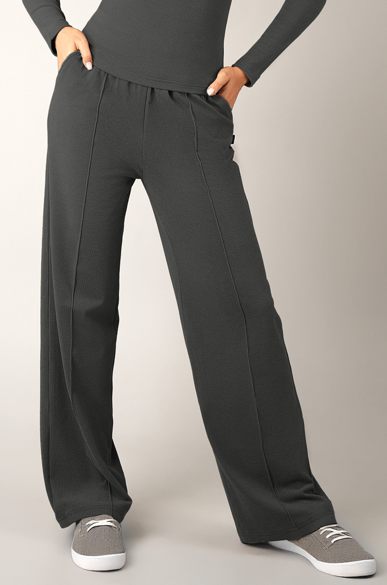 Женские брюки палаццо из кашемира Happyfox