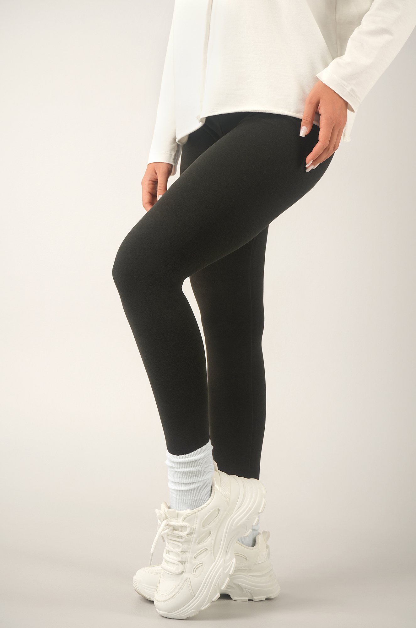 Женские легинсы из кашемира Happyfox