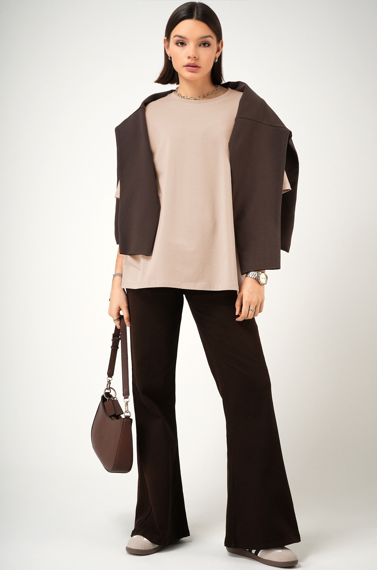 Женская футболка оверсайз Happyfox