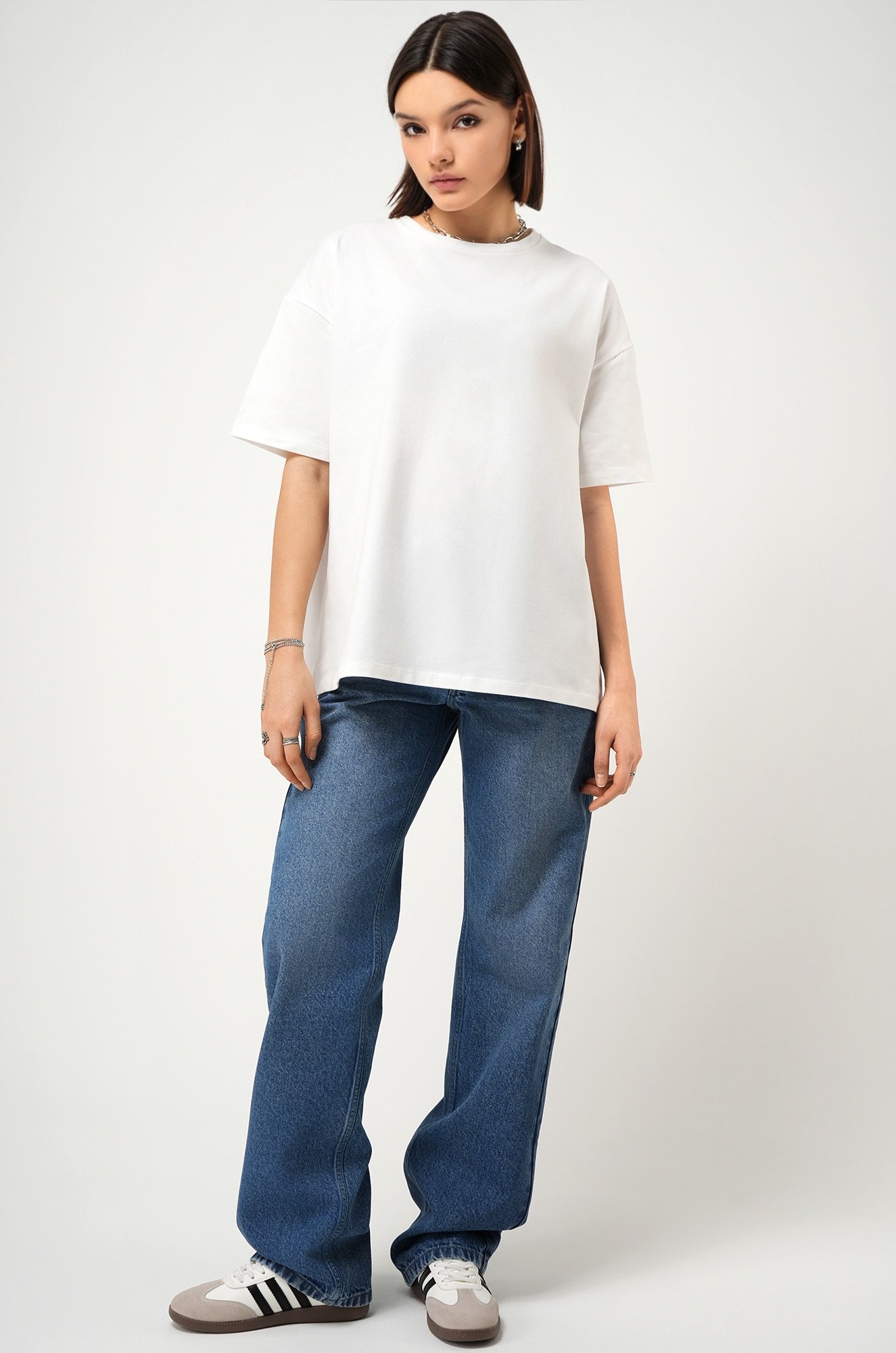 Женская футболка оверсайз Happyfox