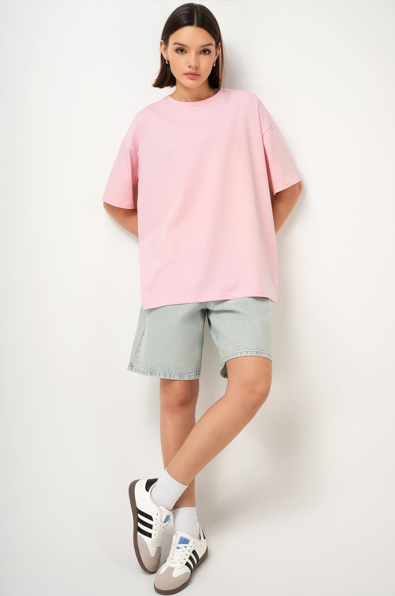 Женская футболка оверсайз Happyfox