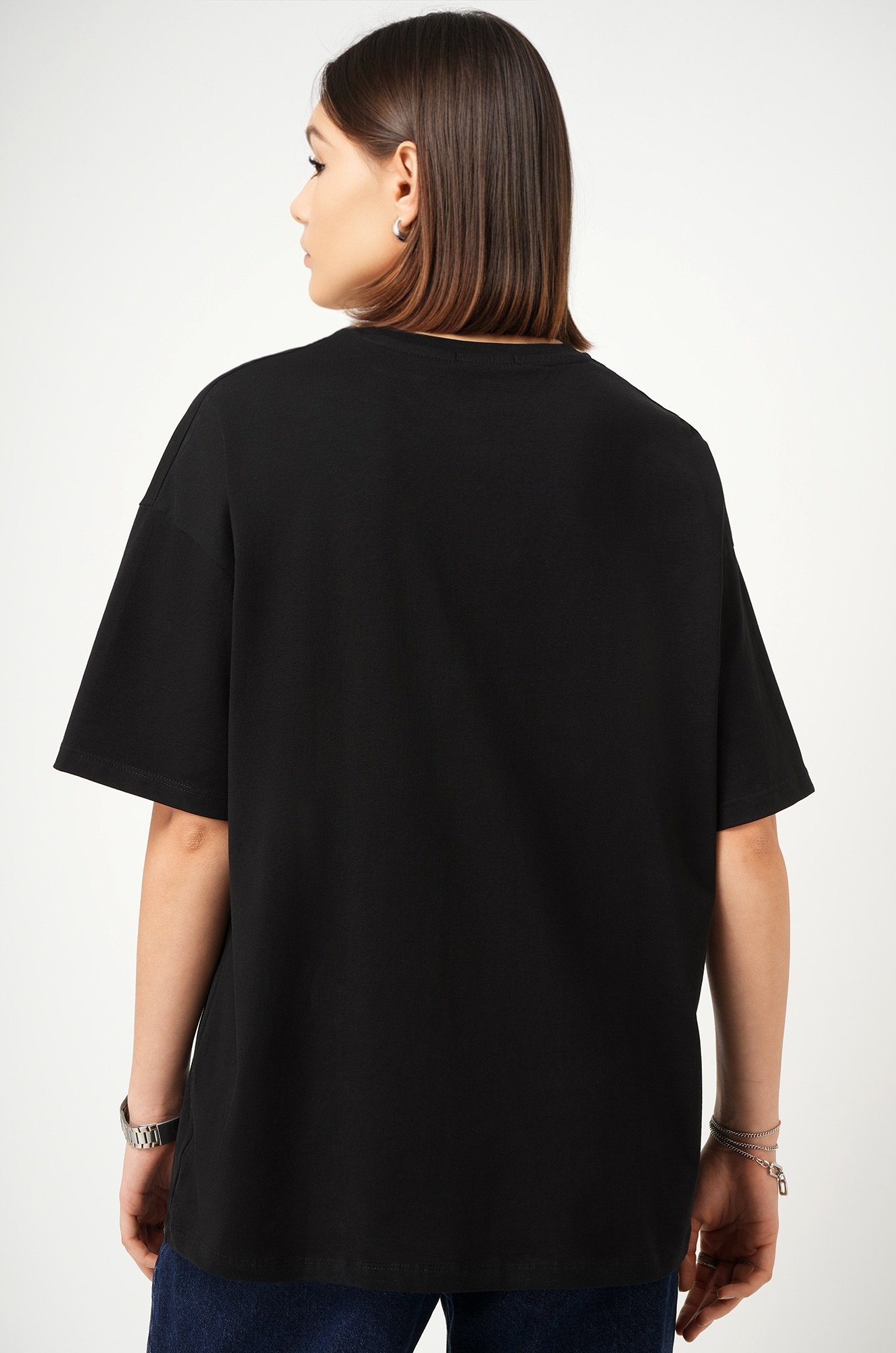 Женская футболка оверсайз Happyfox