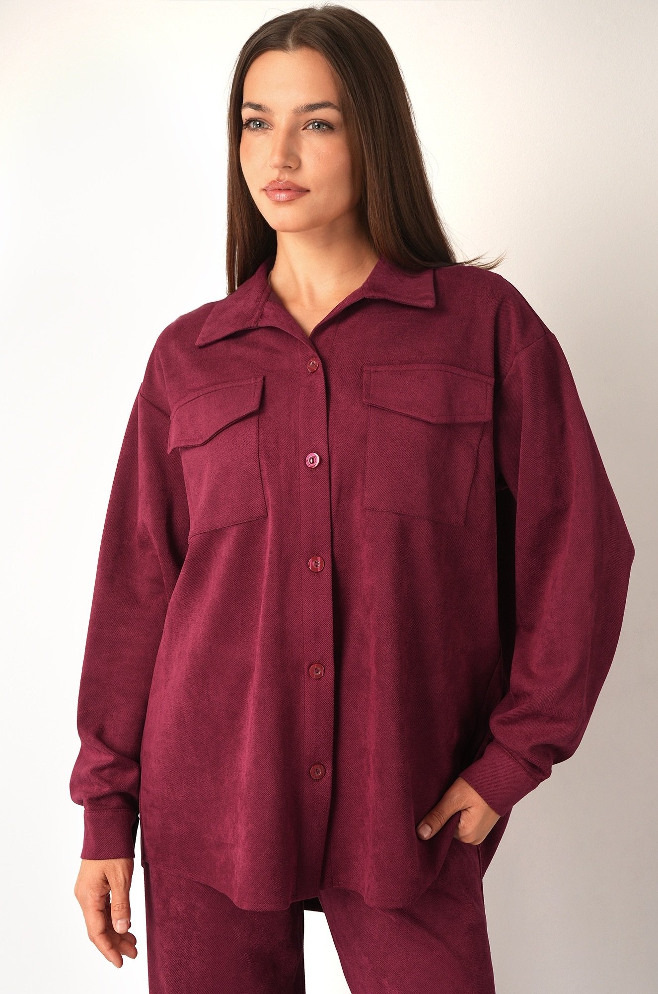 Женский костюм из микровельвета Happyfox