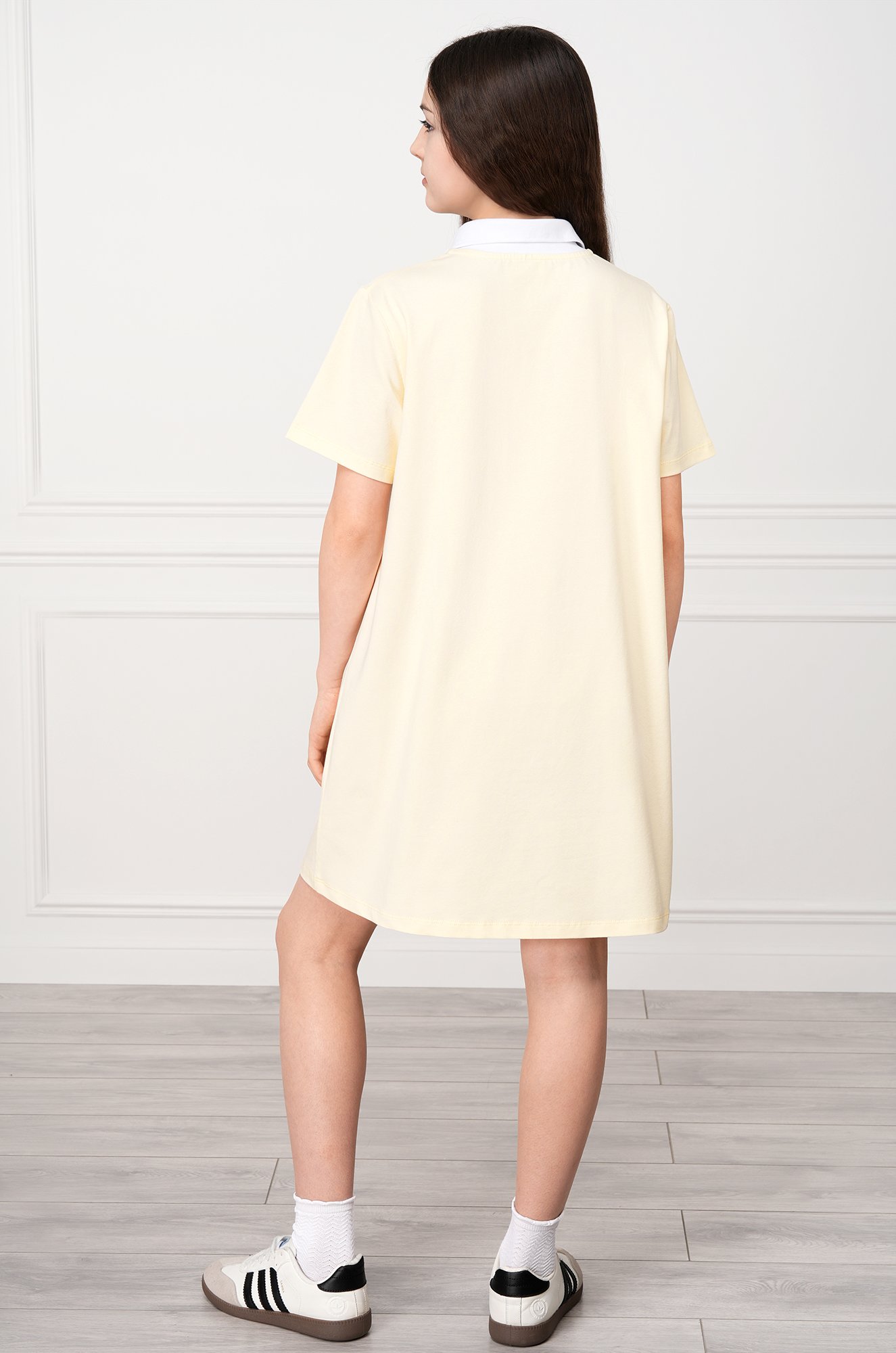 Летнее платье-поло для девочки Happyfox