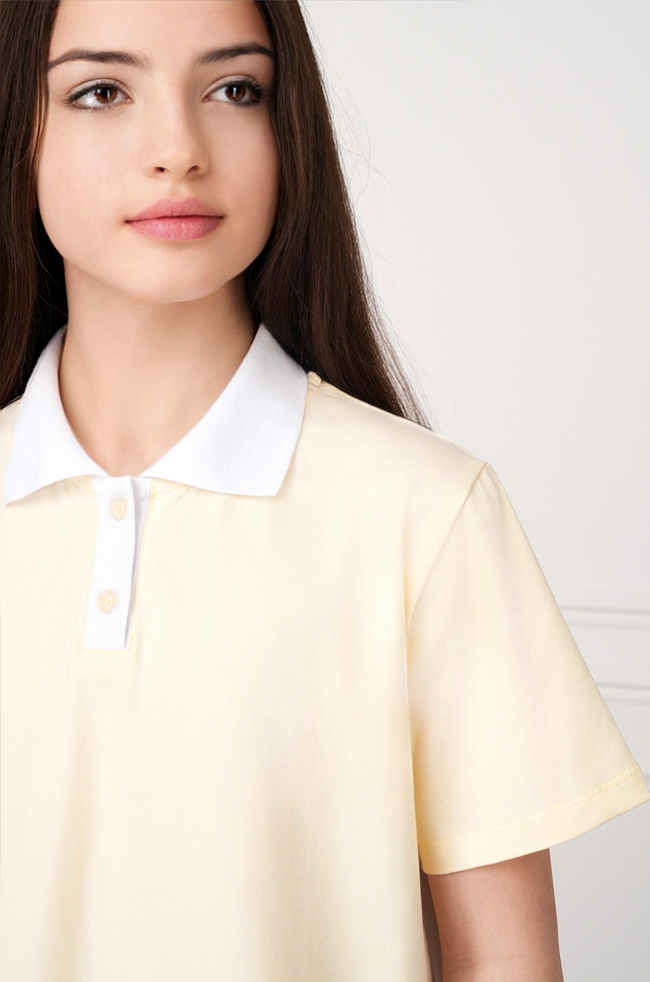 Летнее платье-поло для девочки Happyfox