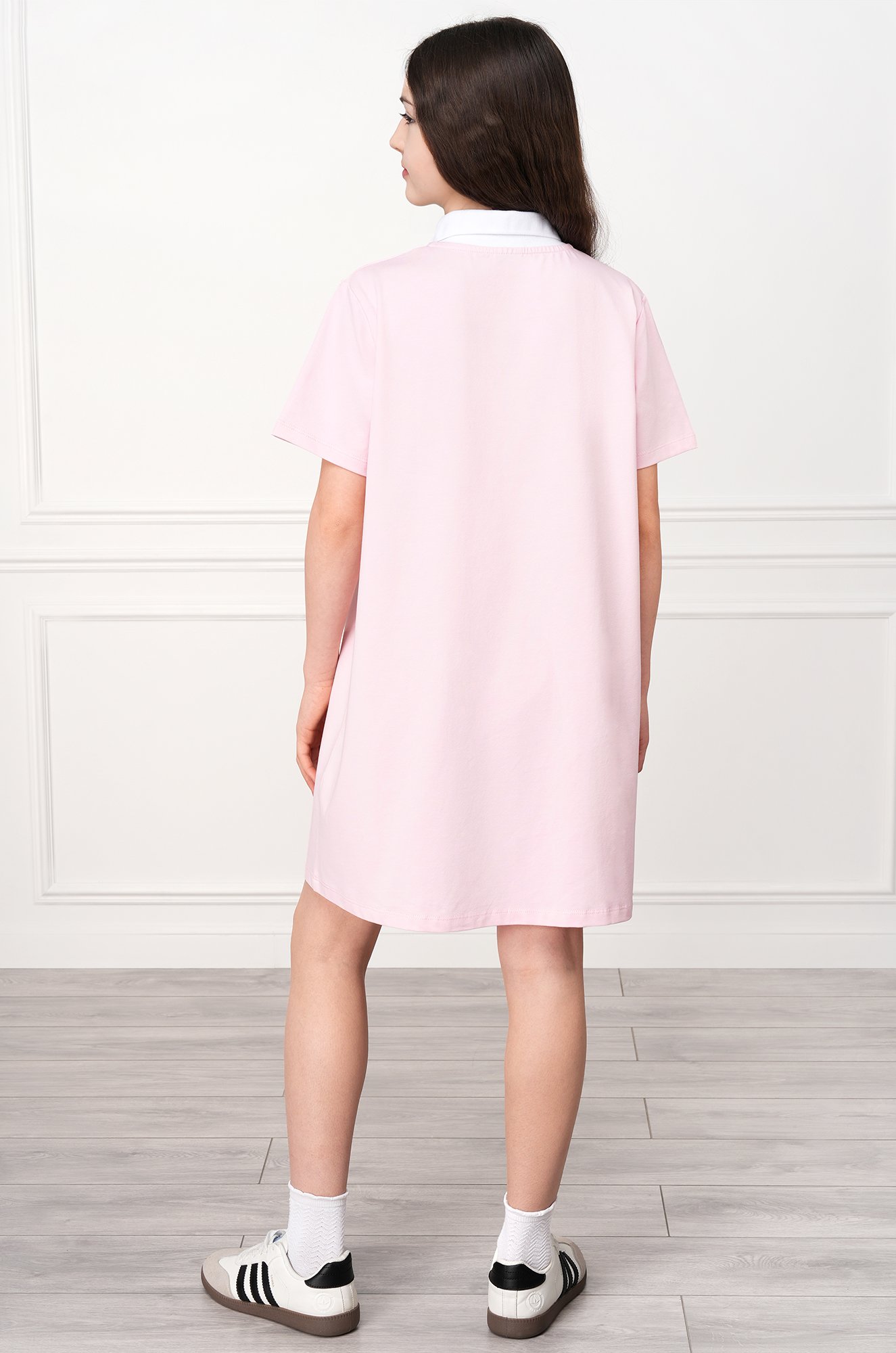 Летнее платье-поло для девочки Happyfox