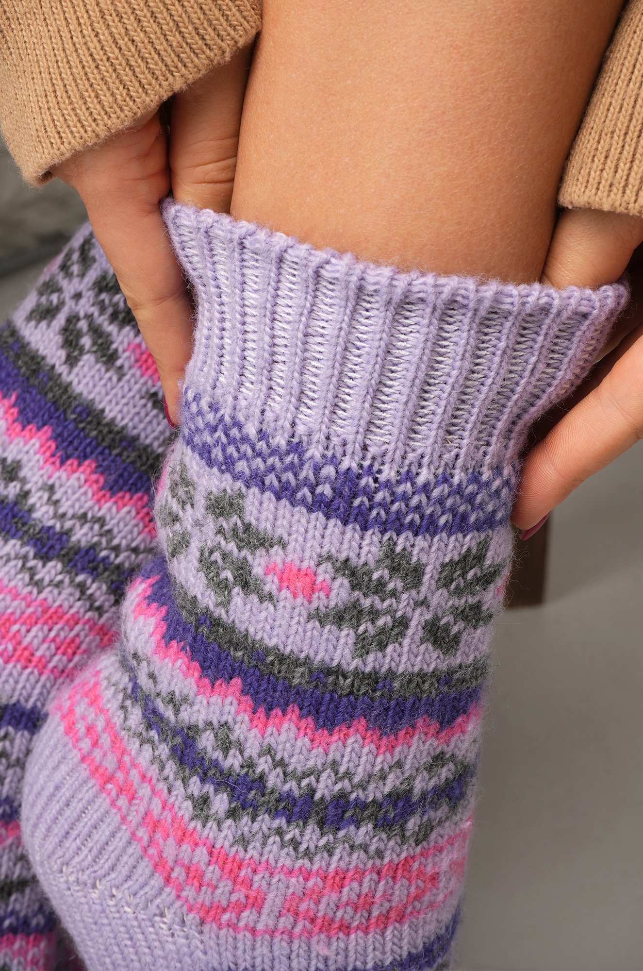 Женские шерстяные носки Happyfox