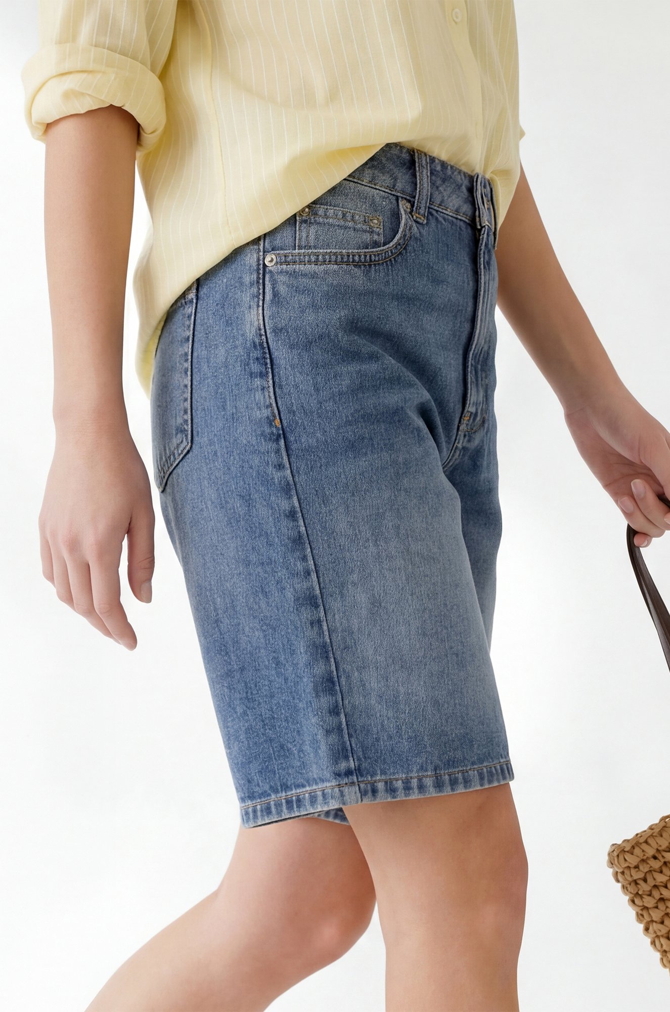 Женские джинсовые шорты Happyfox