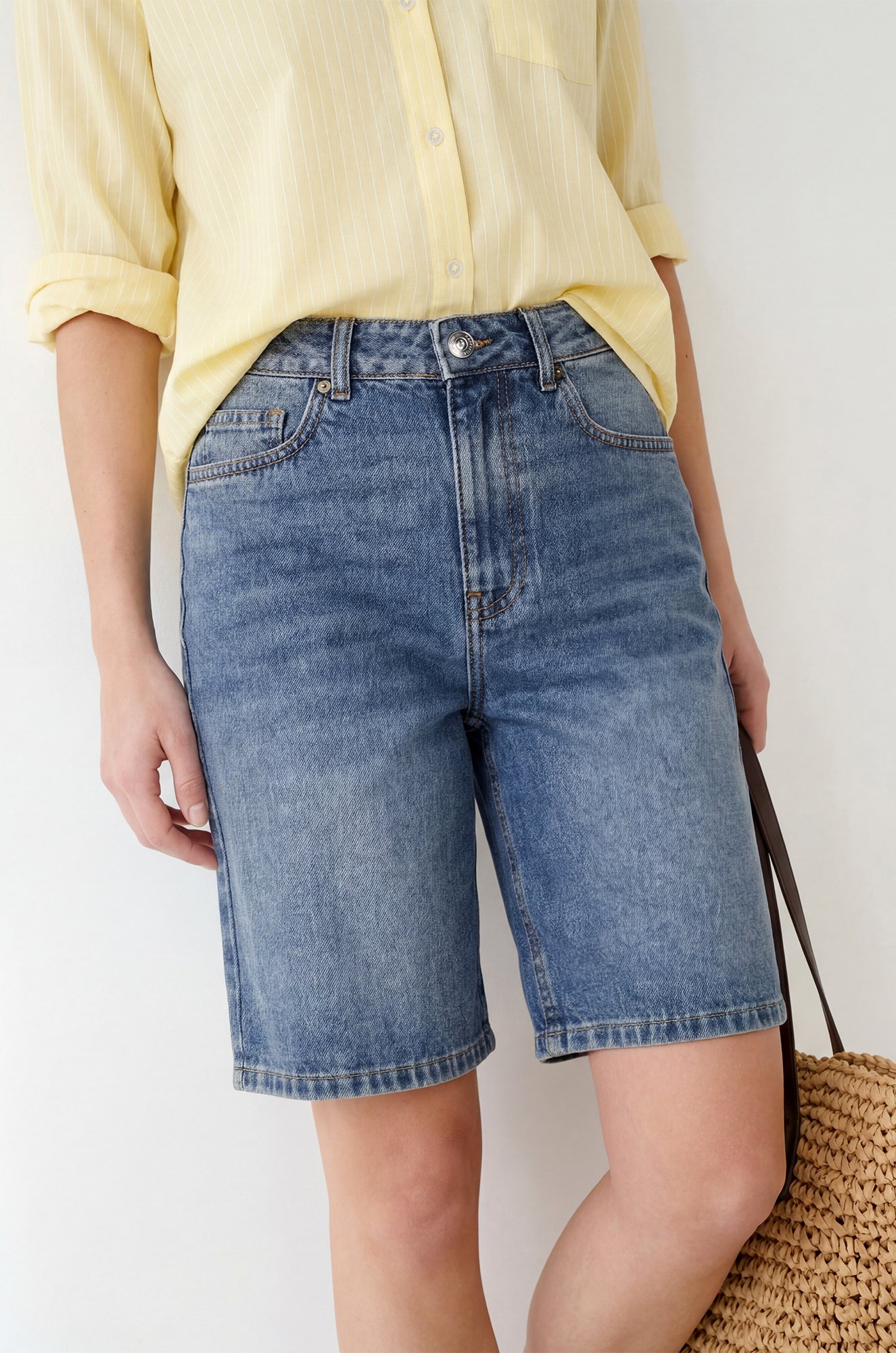 Женские джинсовые шорты Happyfox