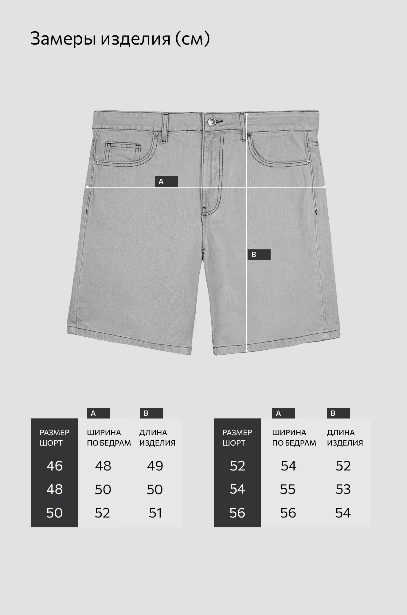 Мужские джинсовые шорты Happyfox