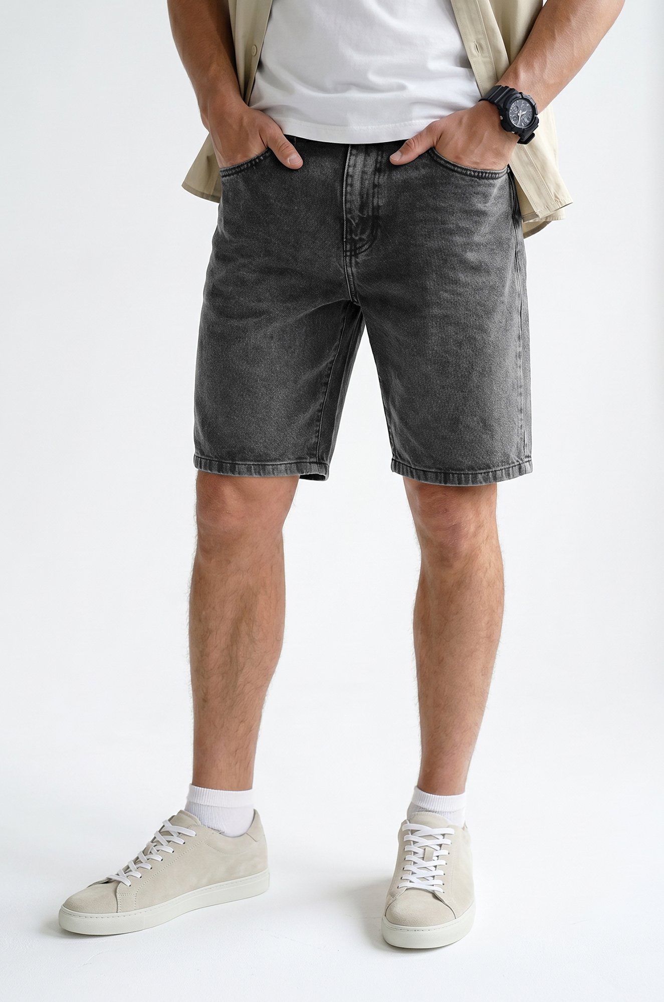 Мужские джинсовые шорты Happyfox