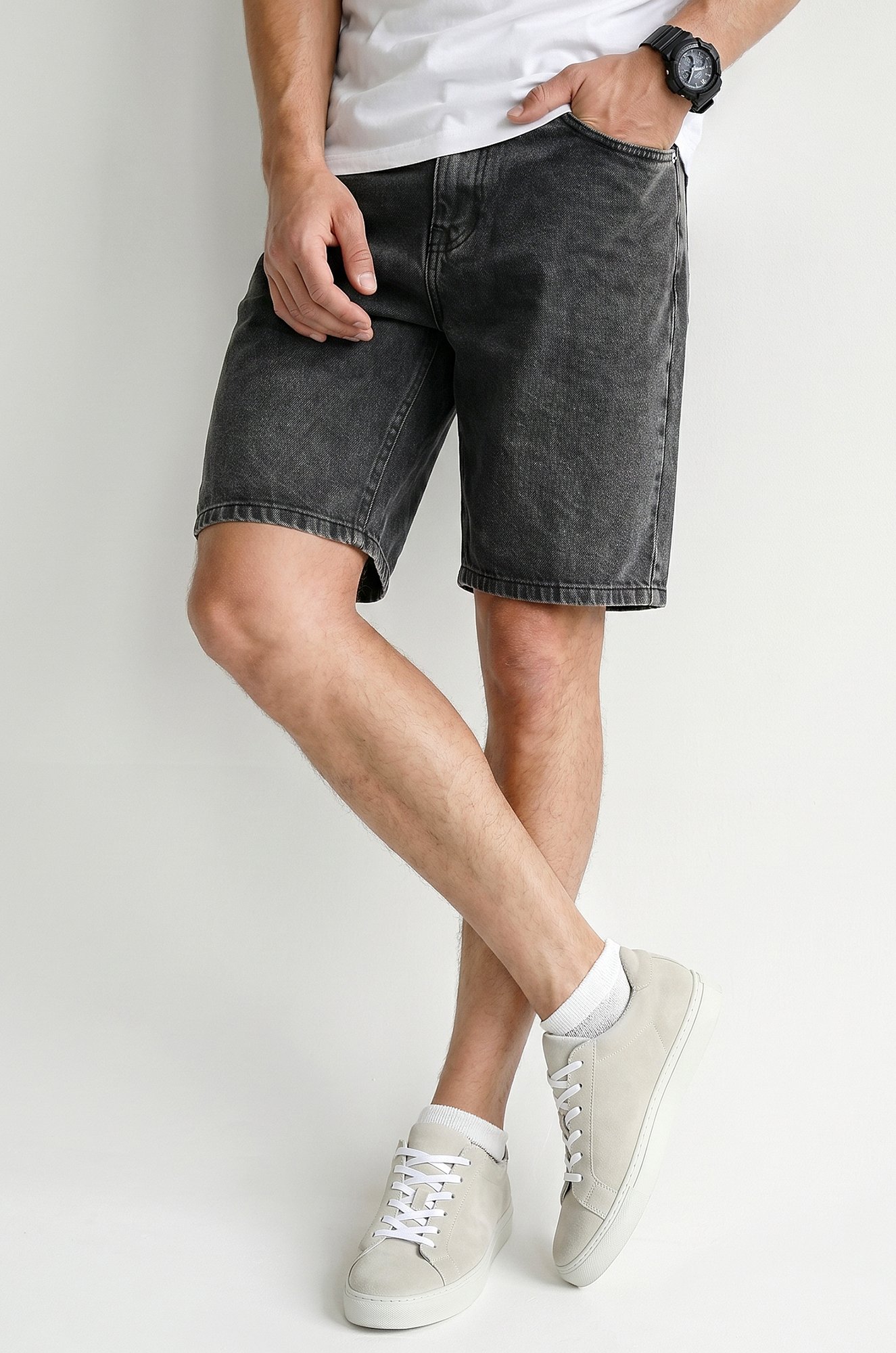 Мужские джинсовые шорты Happyfox