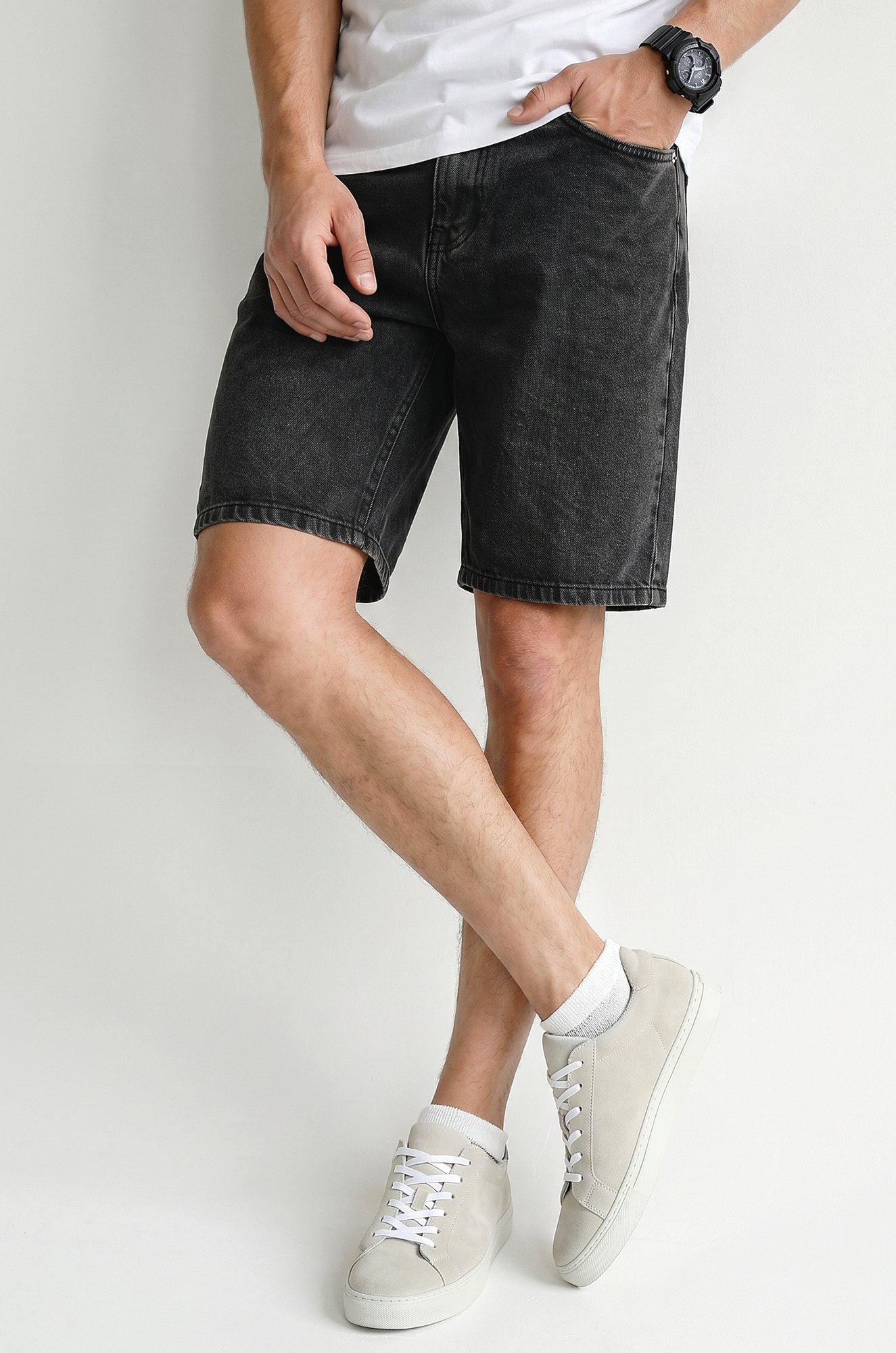 Мужские джинсовые шорты Happyfox