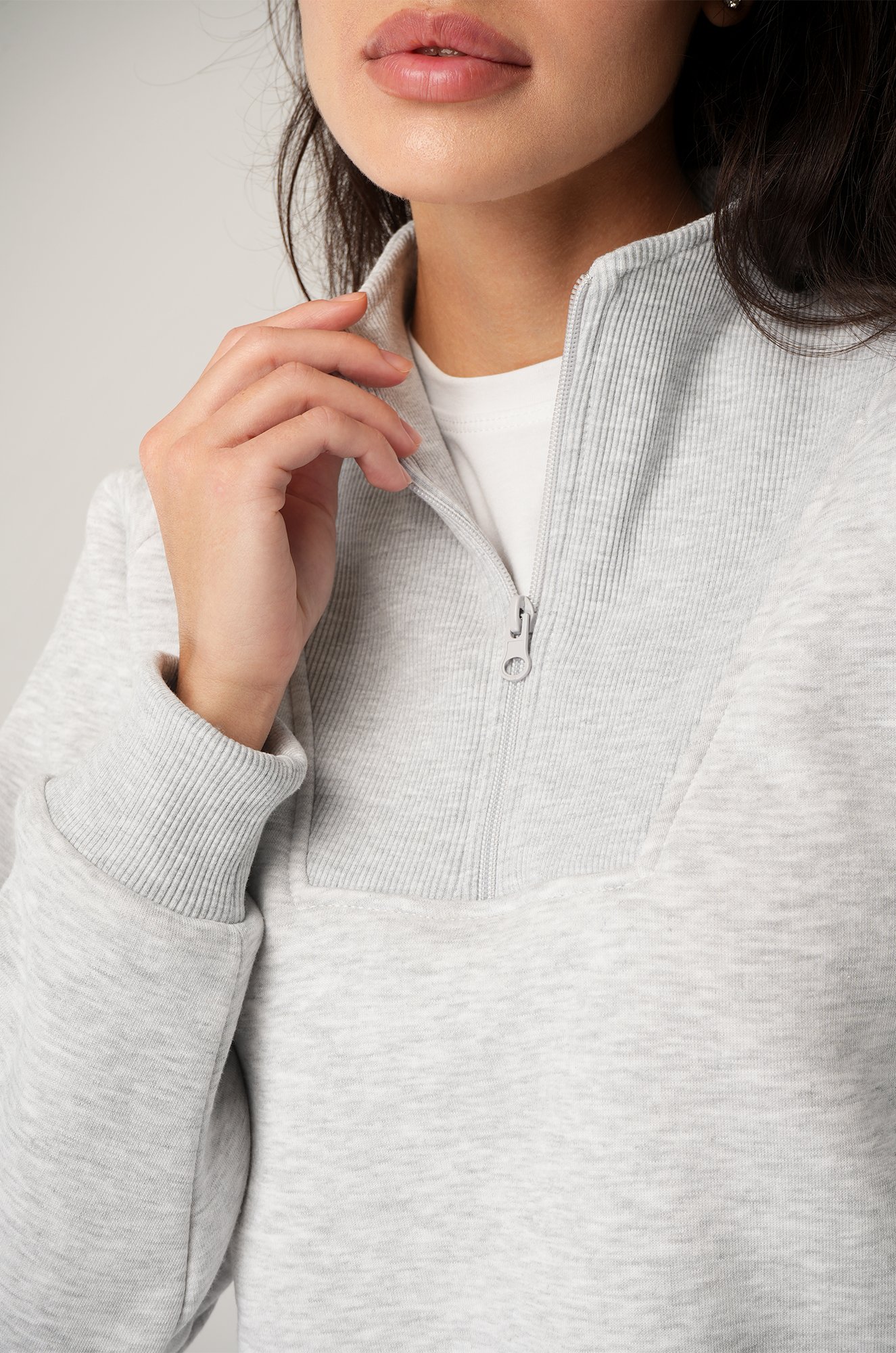 Женская толстовка из футера с начесом Happyfox