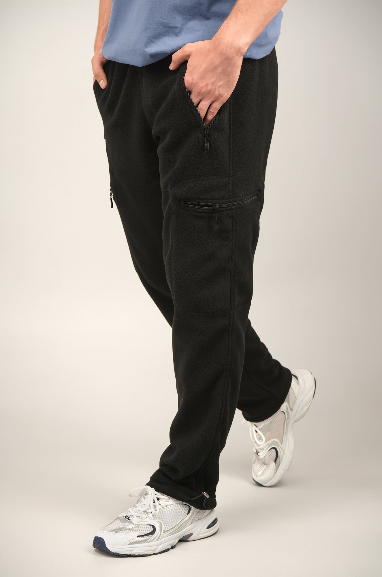 Мужские флисовые брюки с начесом Happyfox