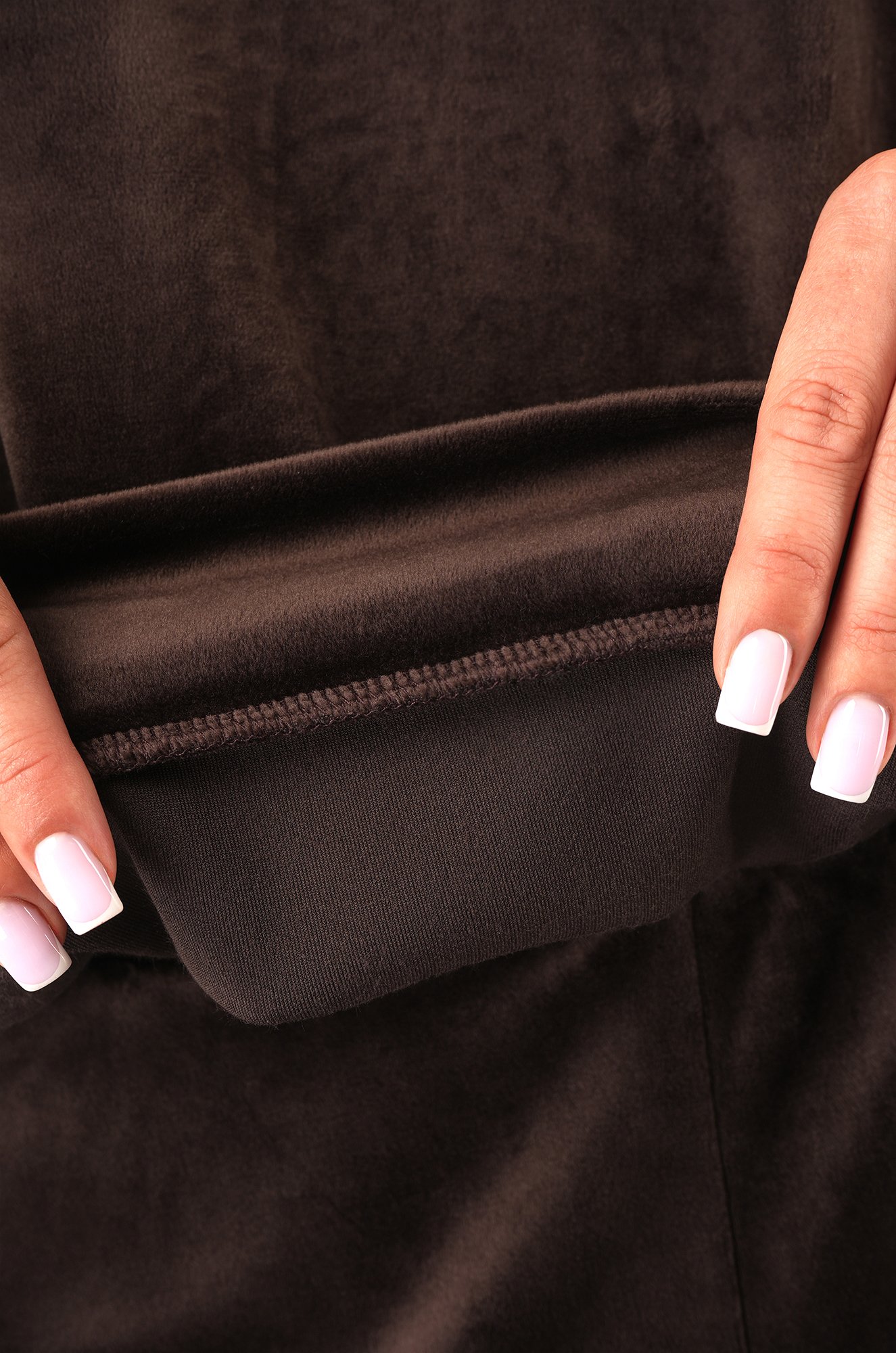 Женский велюровый костюм оверсайз Happyfox