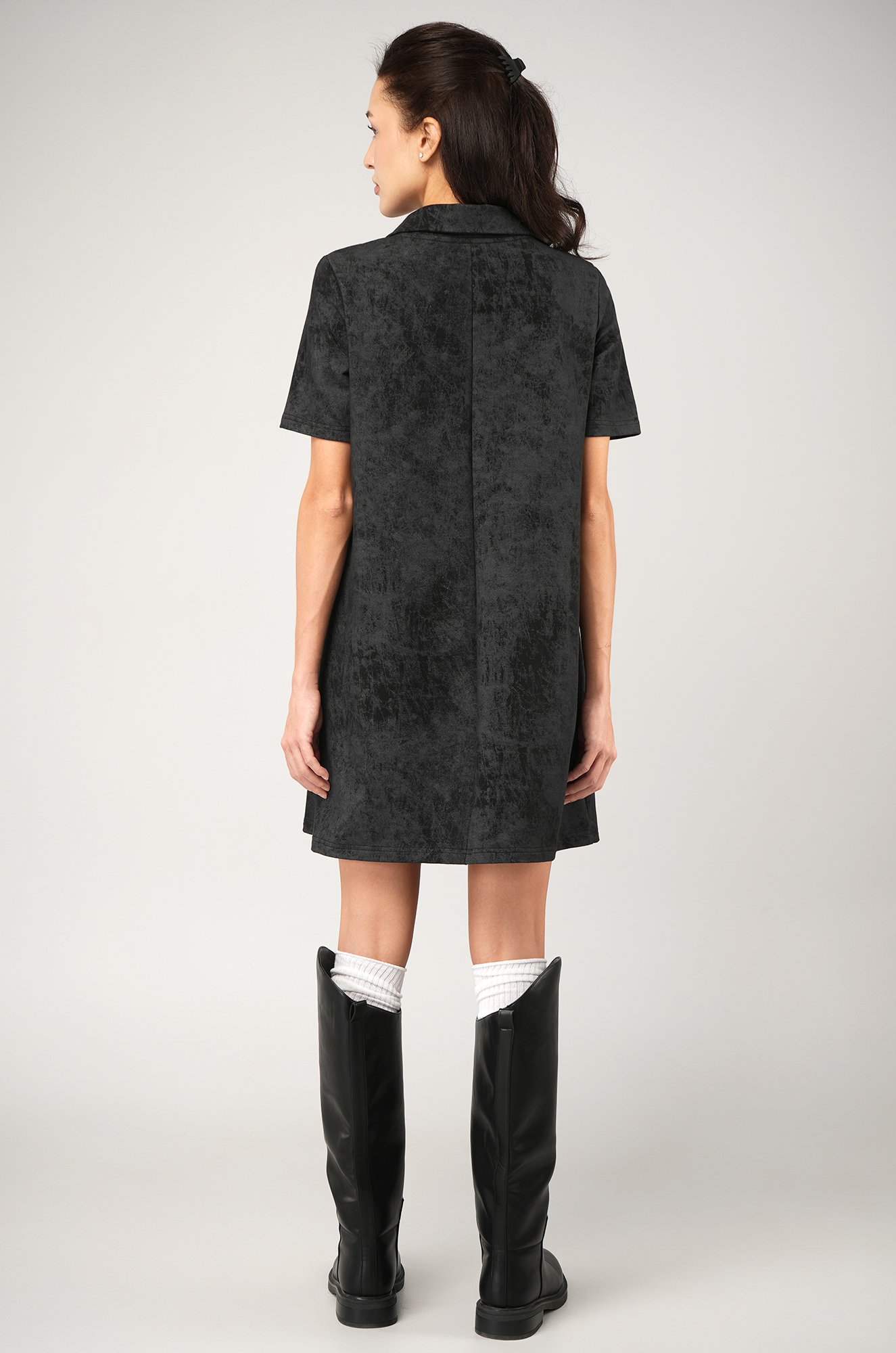 Женское базовое платье - поло Happyfox