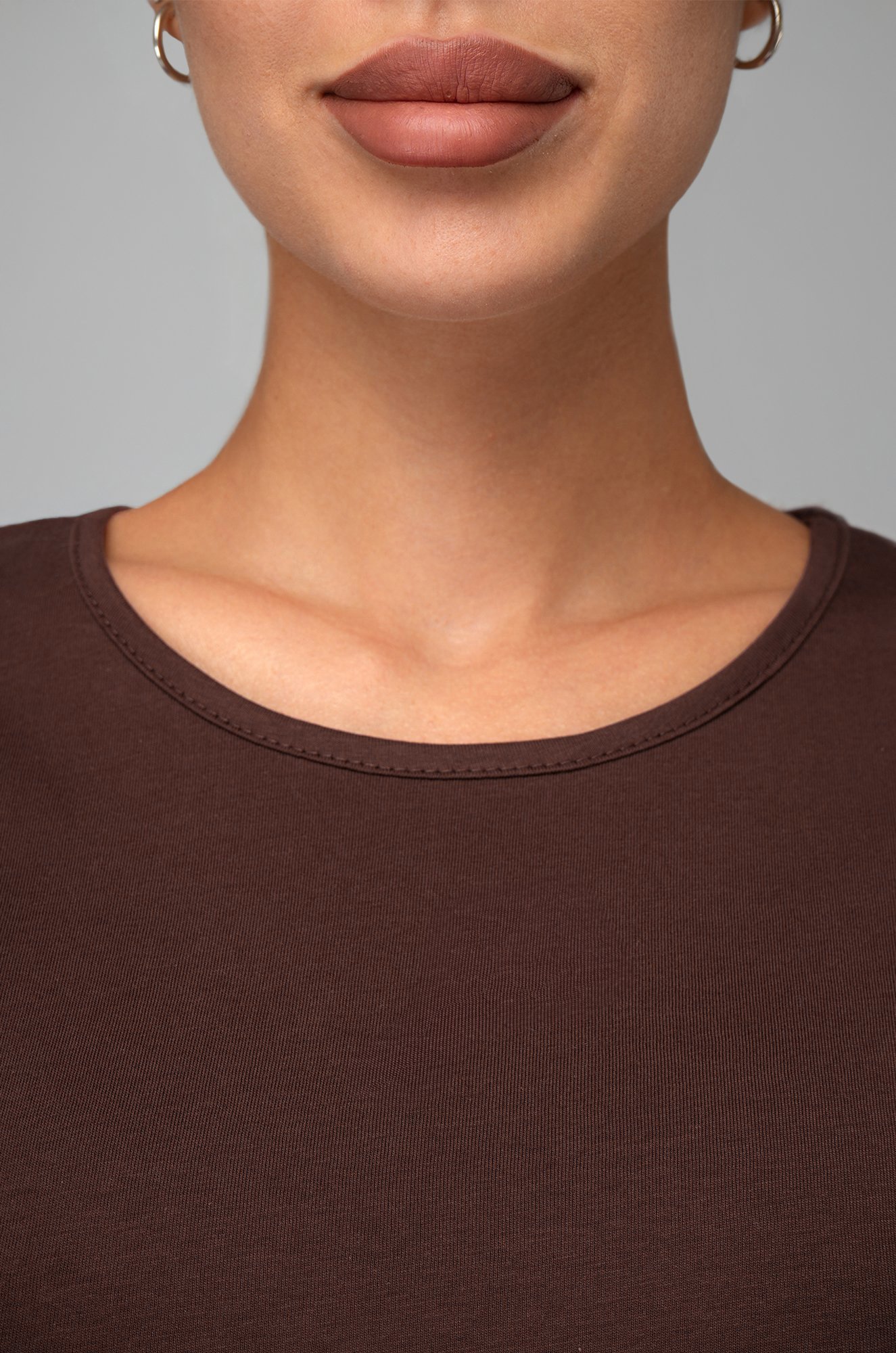 Женская удлиненная футболка с разрезами Happyfox