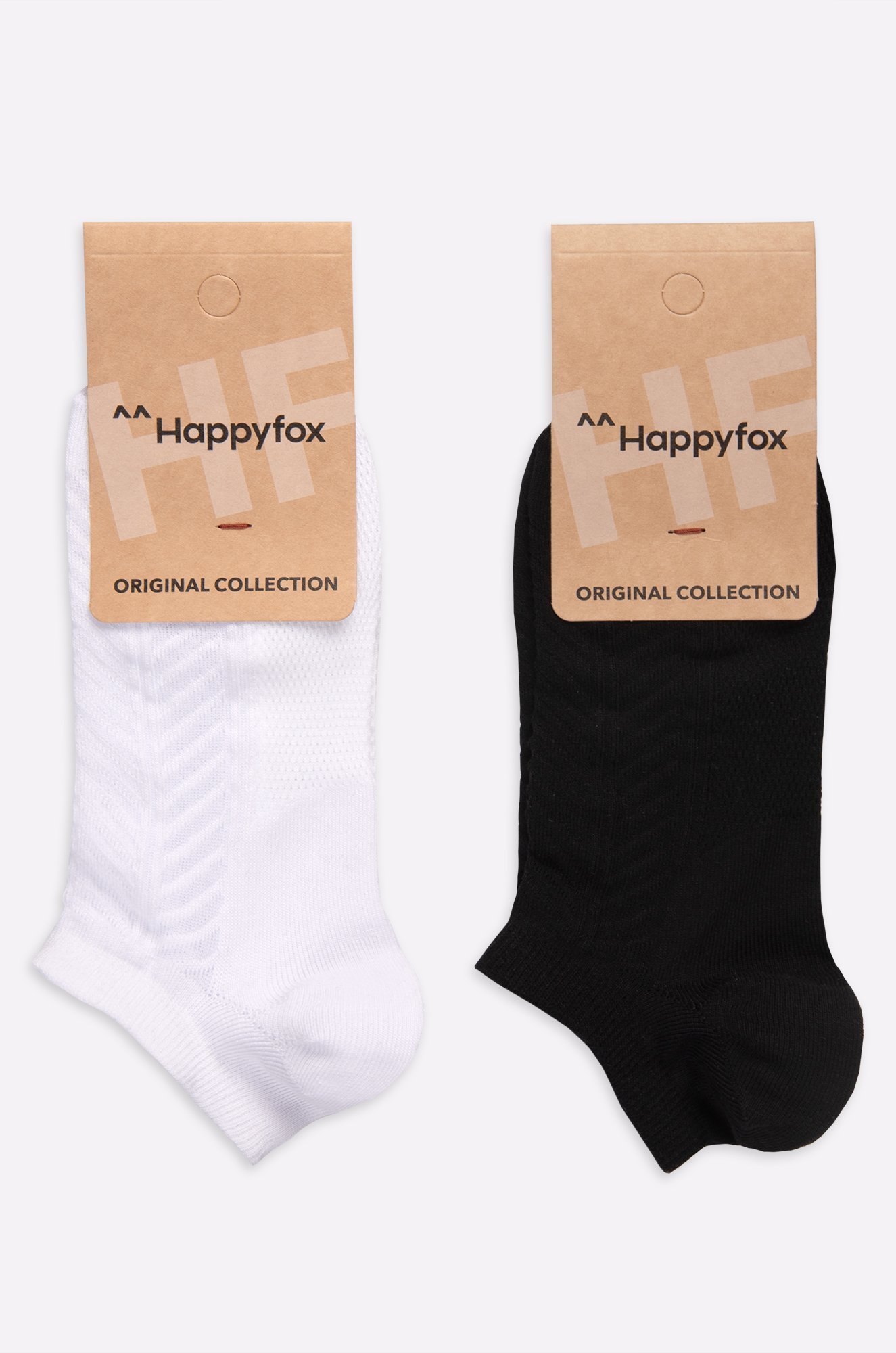 Носки укороченные для женщин 2 пары Happy Fox