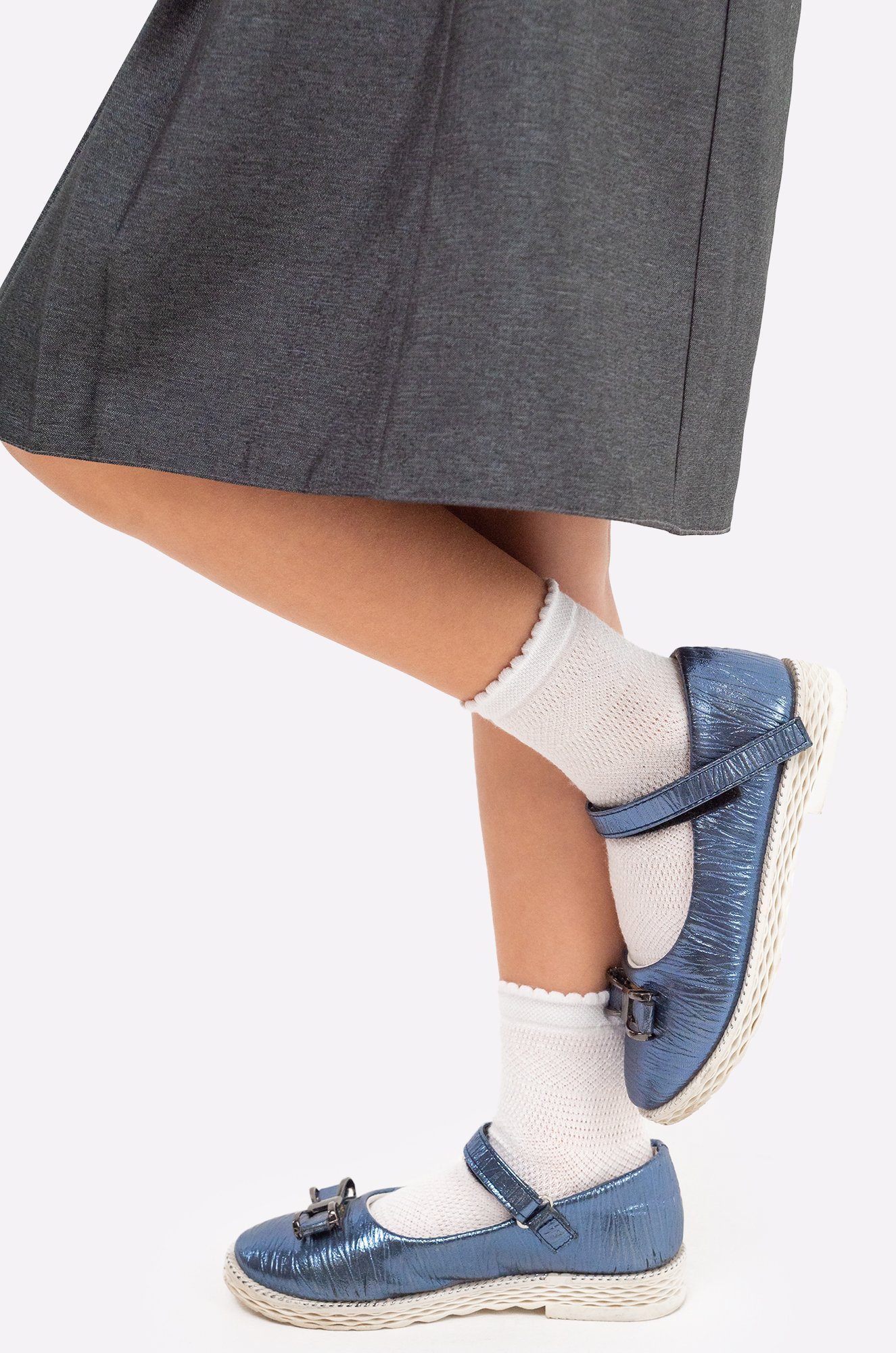 Ажурные носки для девочки Happy Fox
