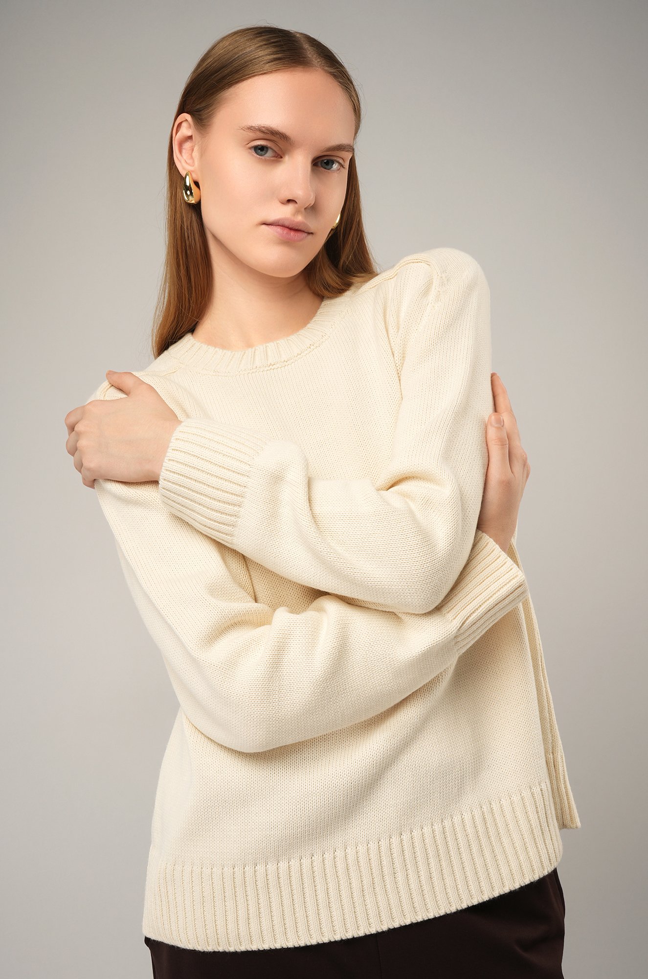 Женский свитер оверсайз Happyfox