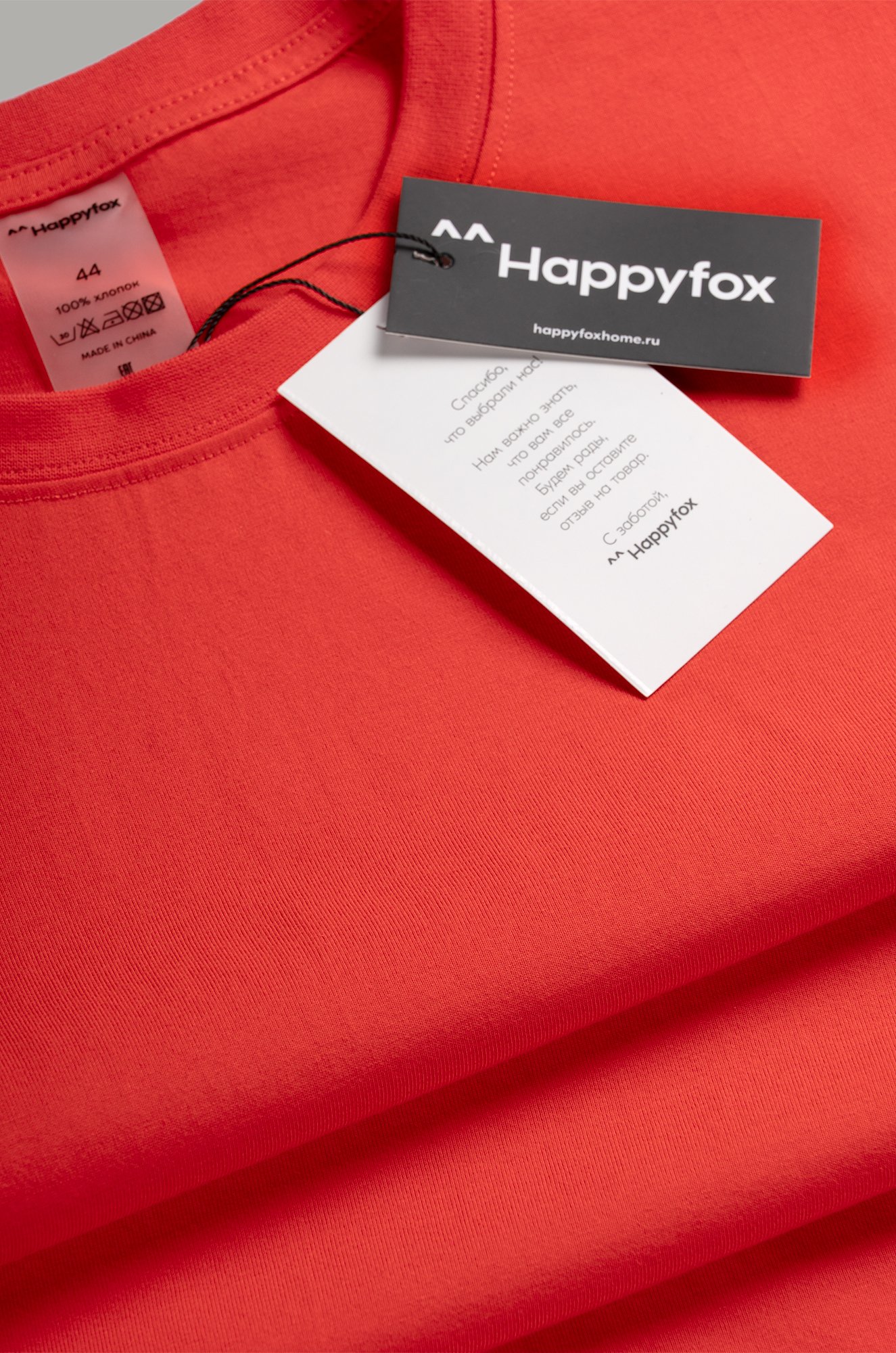 Женская футболка оверсайз Happyfox