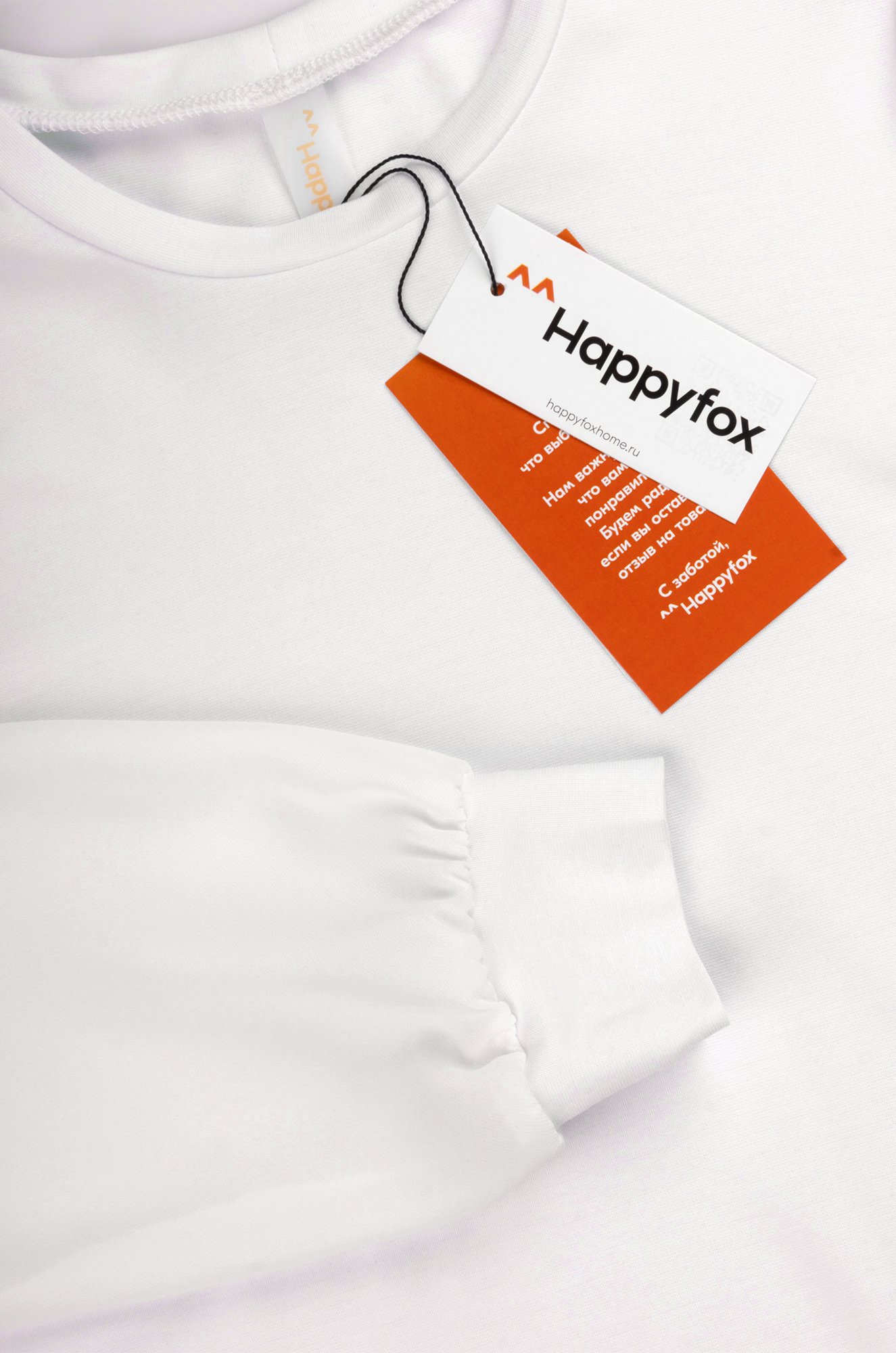 Блузка для девочки с длинным рукавом Happyfox