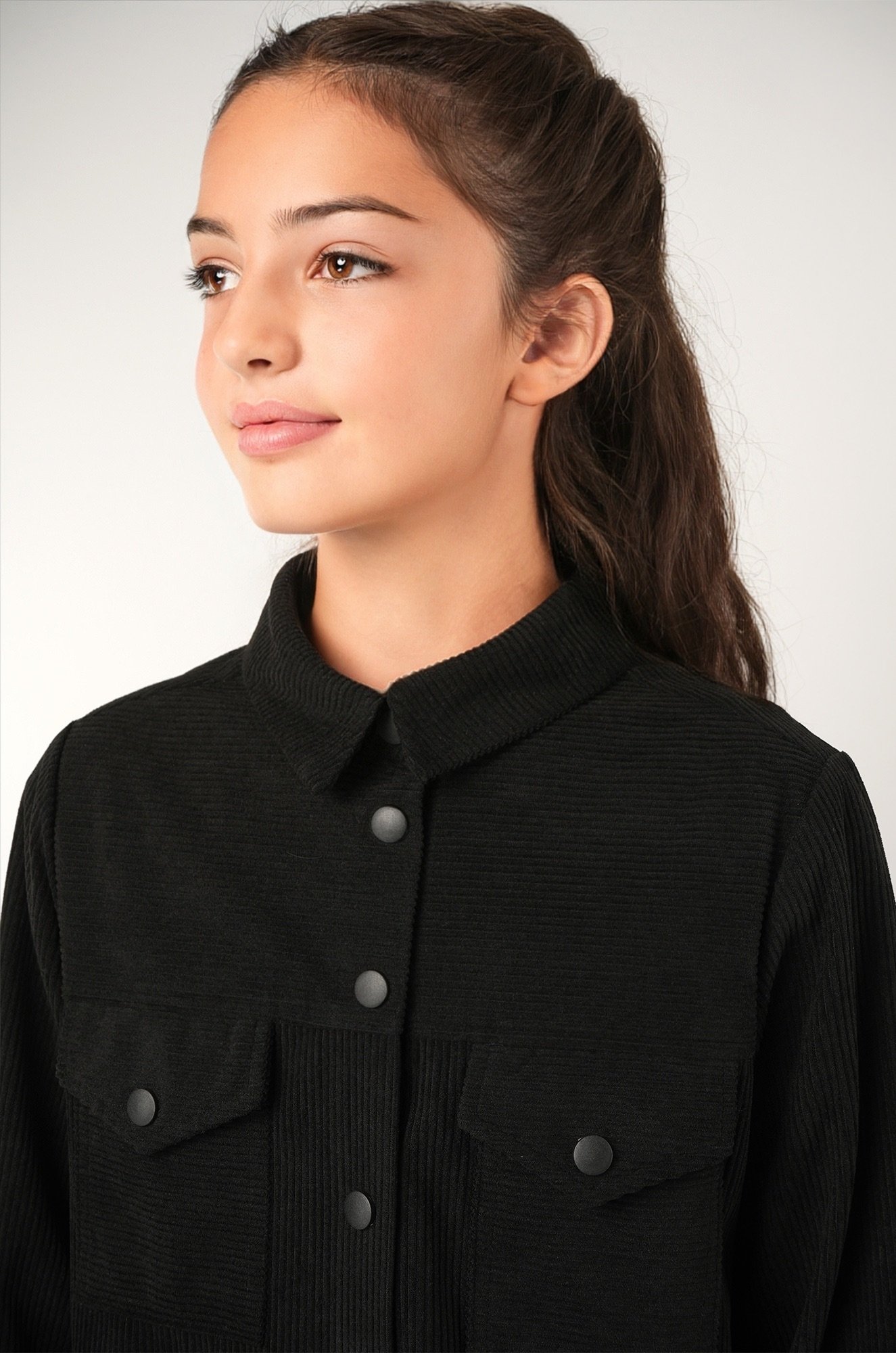 Вельветовый костюм для девочки Happyfox