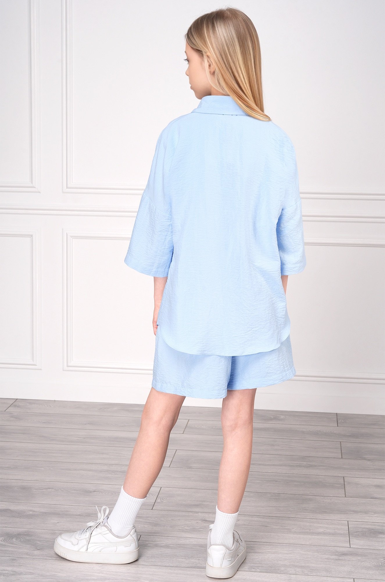 Летний костюм для девочки с шортами Happyfox