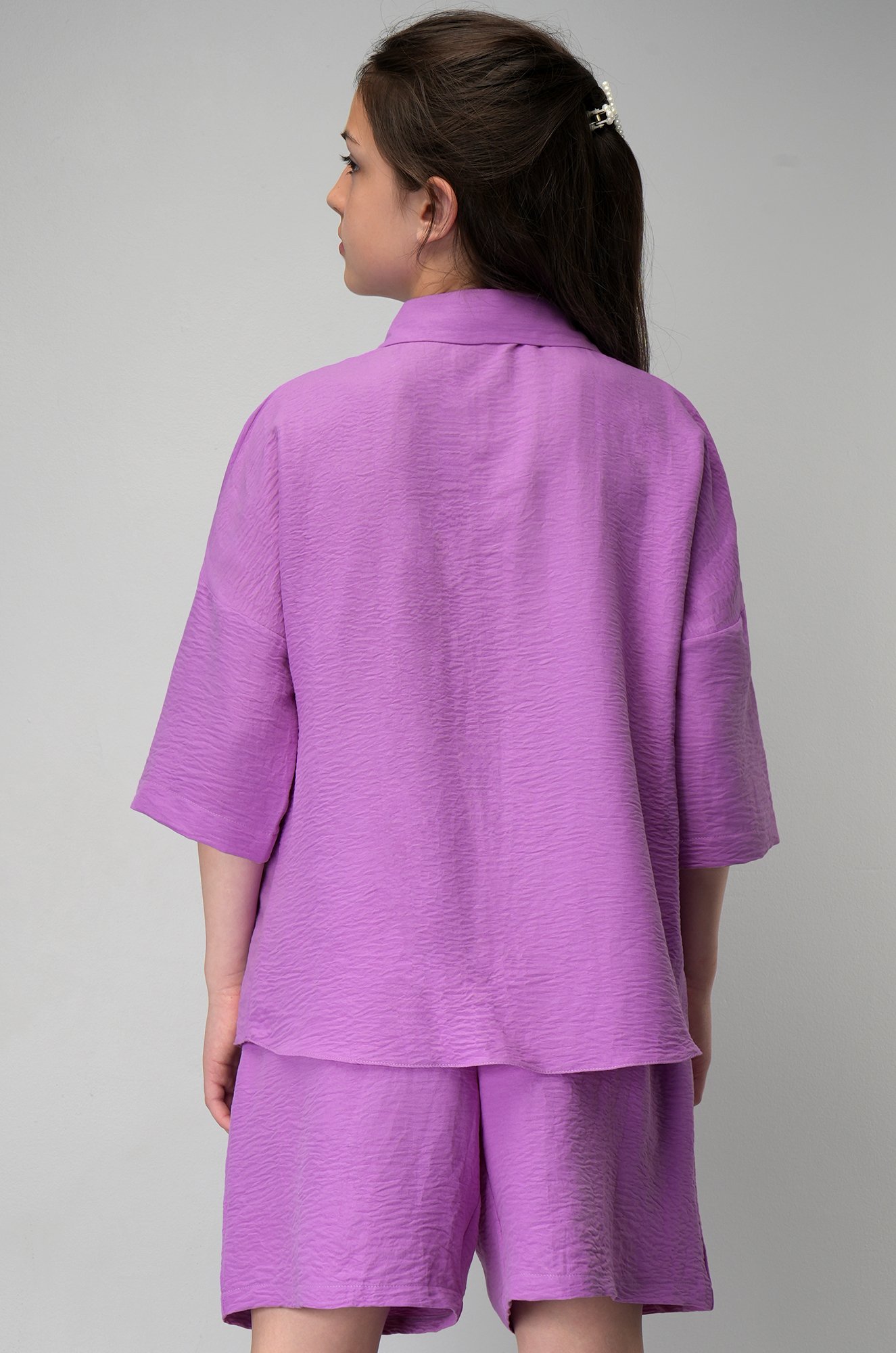 Летний костюм для девочки с шортами Happyfox