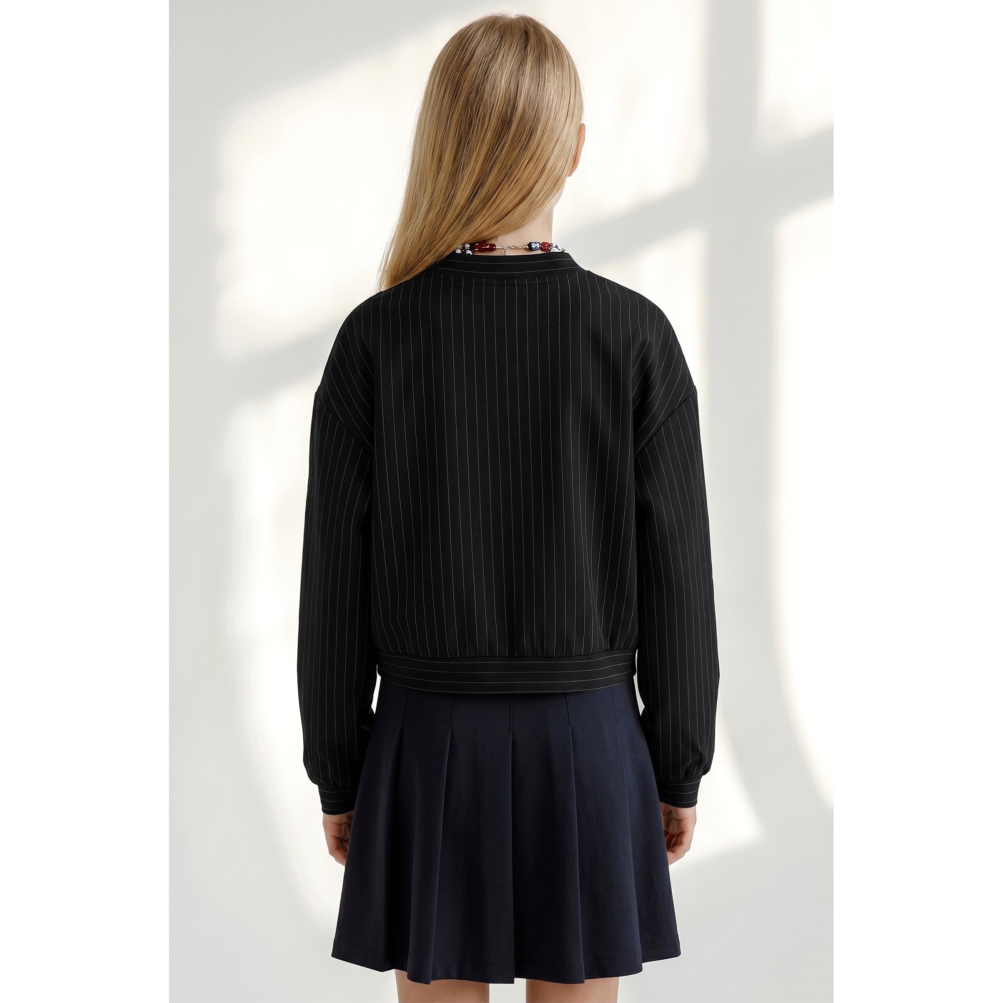 Бомбер школьный для девочки Happyfox