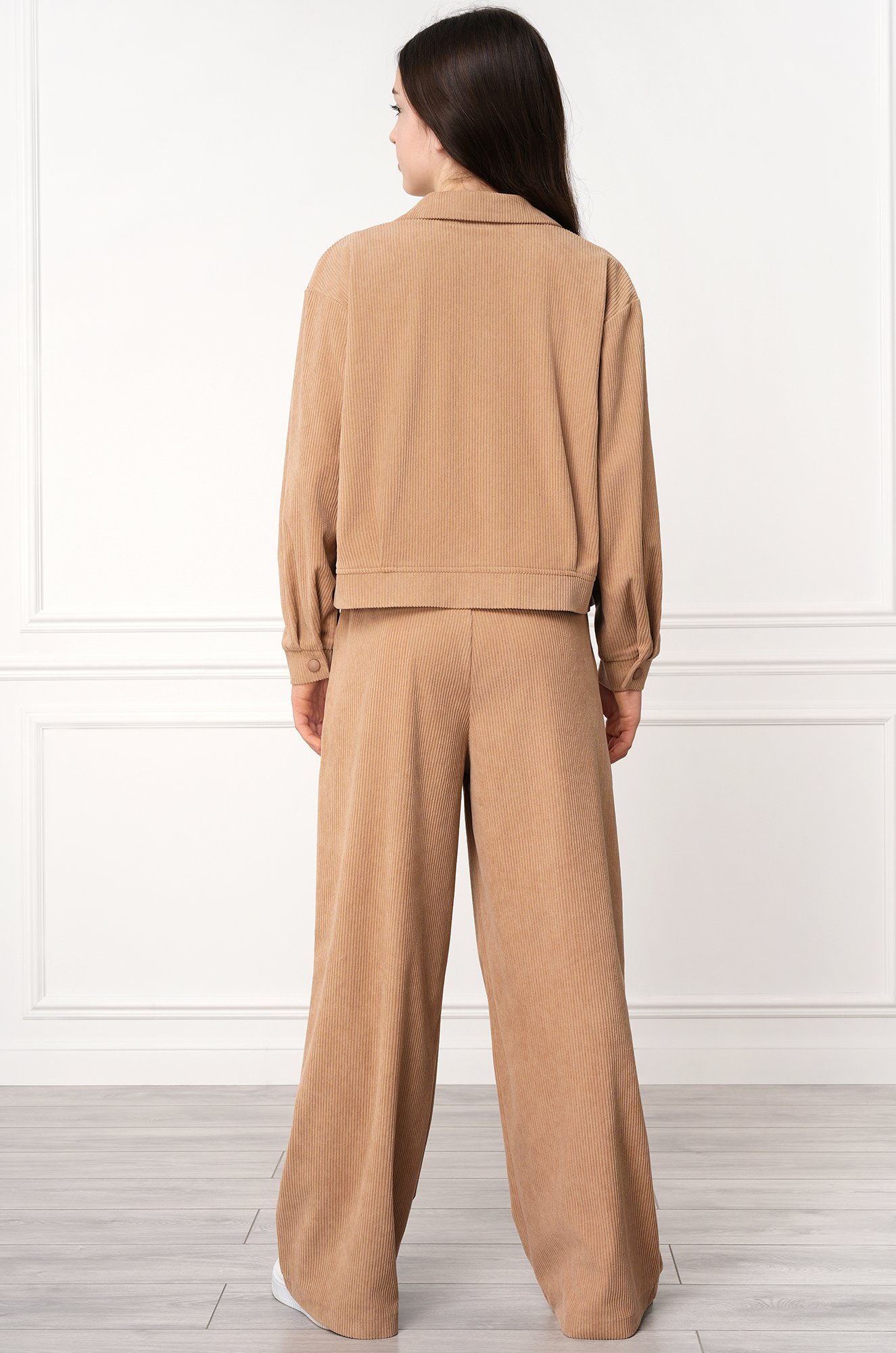 Вельветовый костюм для девочки Happyfox