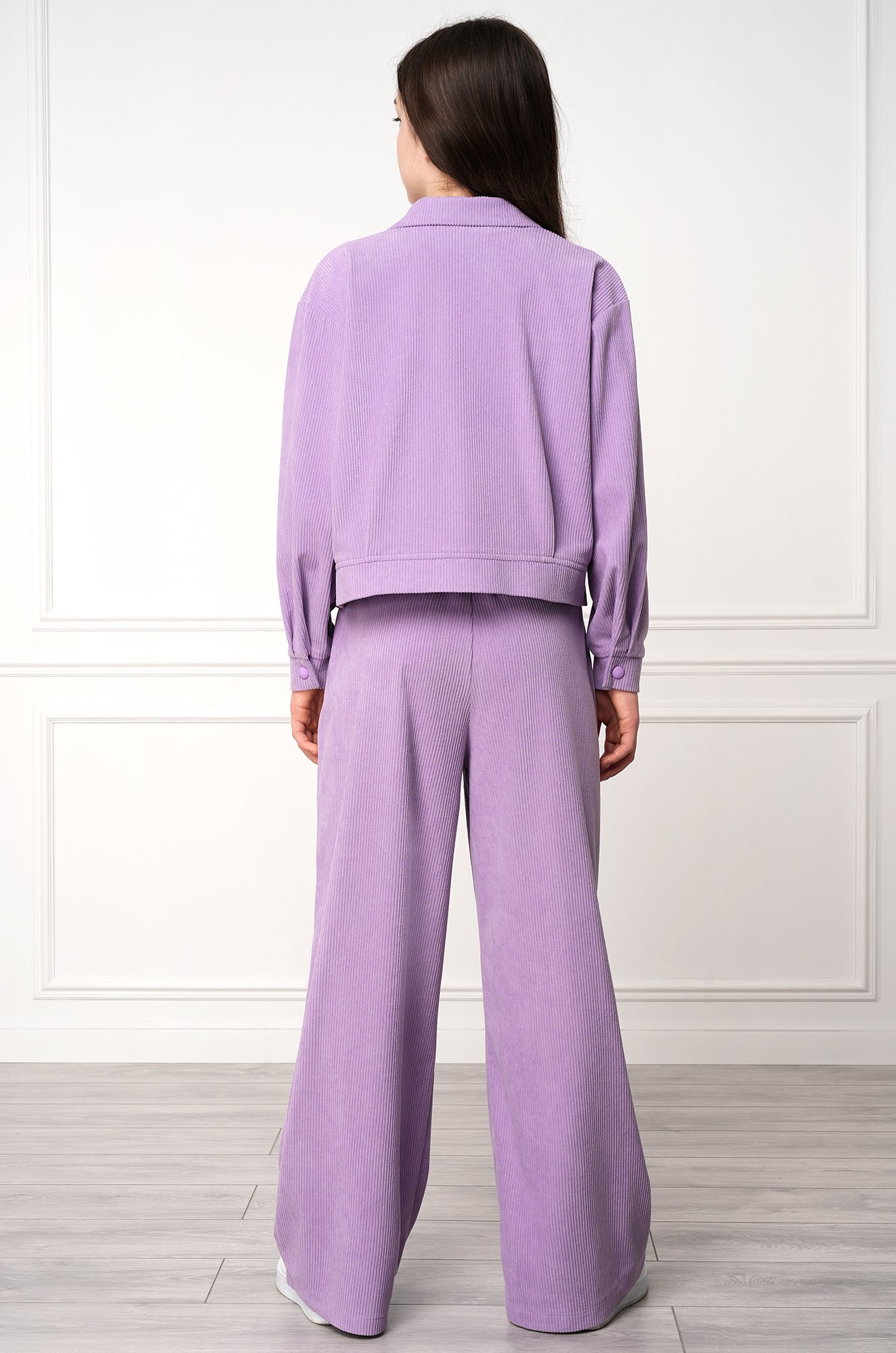 Вельветовый костюм для девочки Happyfox