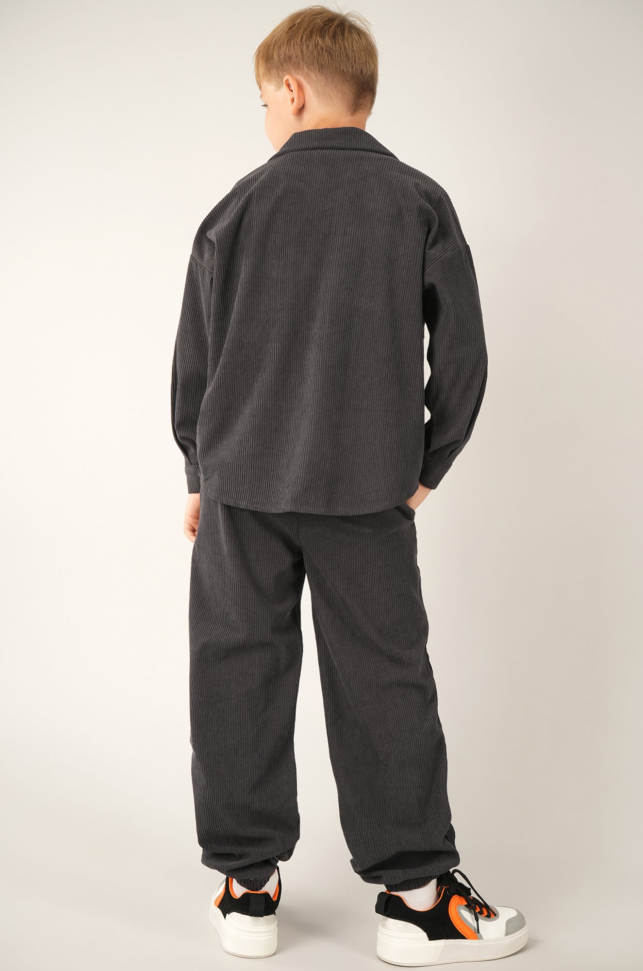 Вельветовый костюм для мальчика Happyfox