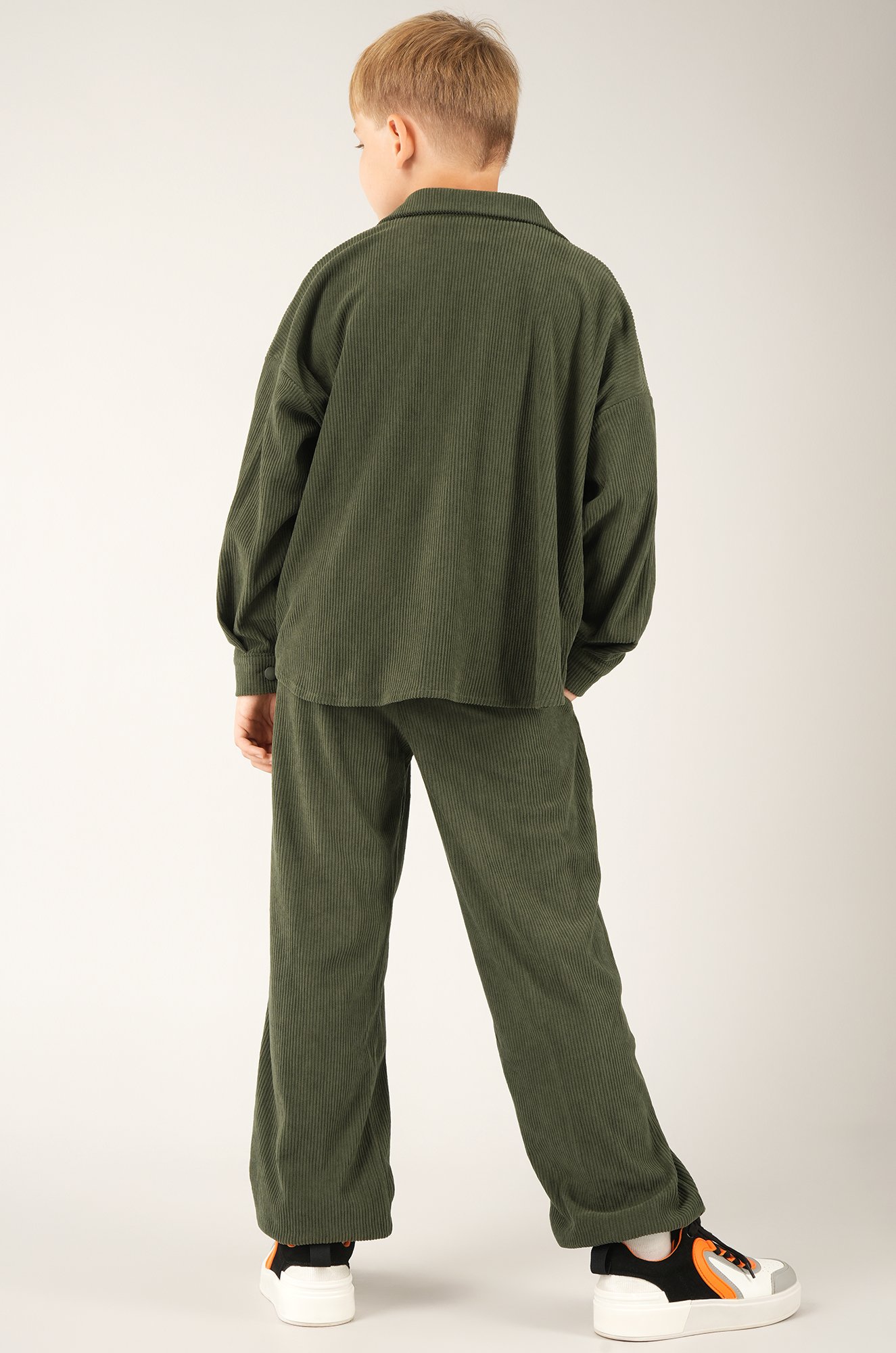 Вельветовый костюм для мальчика Happyfox