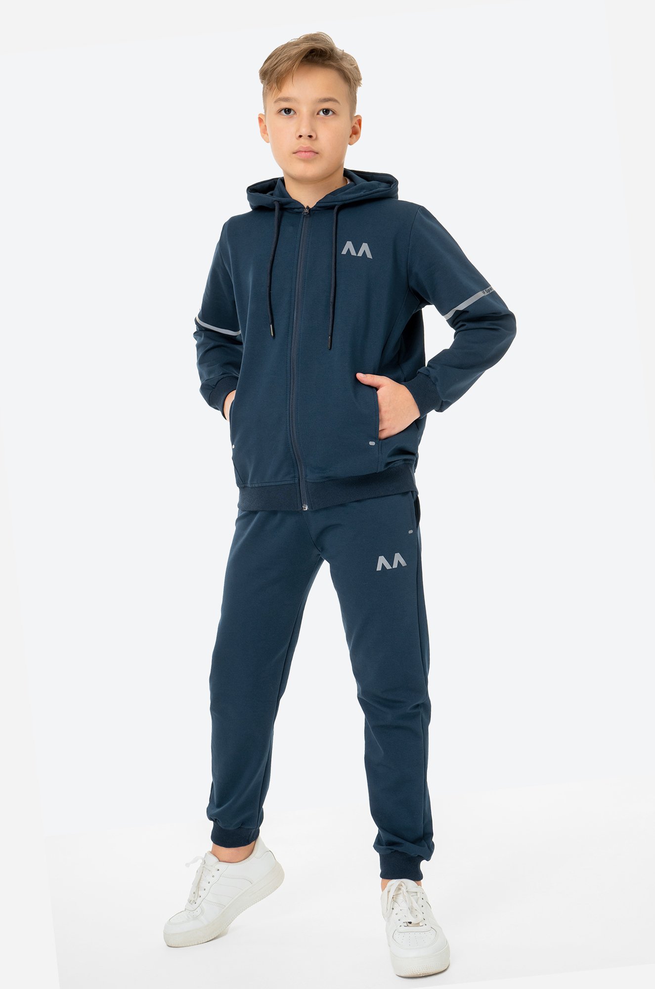 Детский костюм из футера двухнитки Happyfox